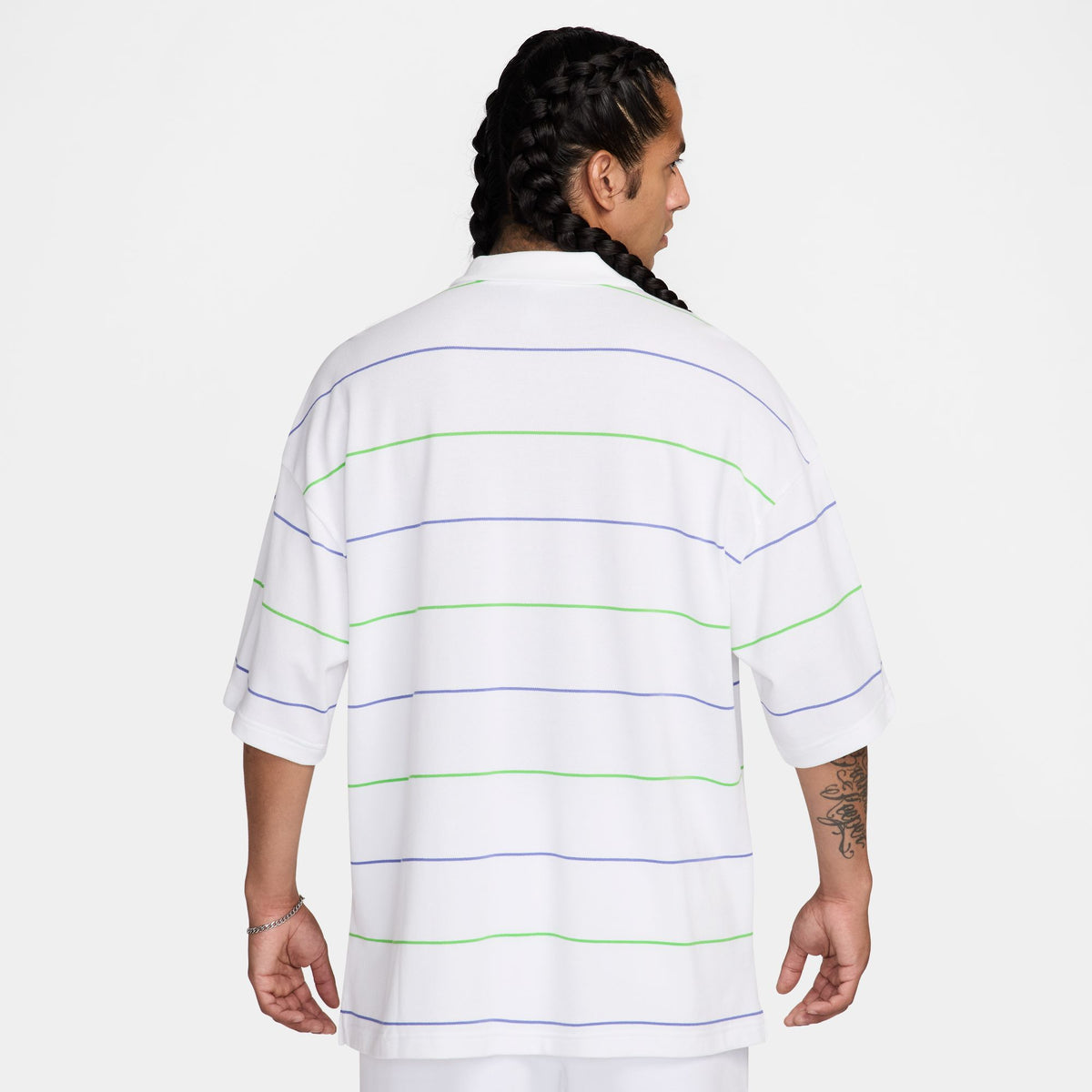 Áo Polo Tay Ngắn Thể Thao Thời Trang Nam Nike As M Nk Club Os Stripe Polo