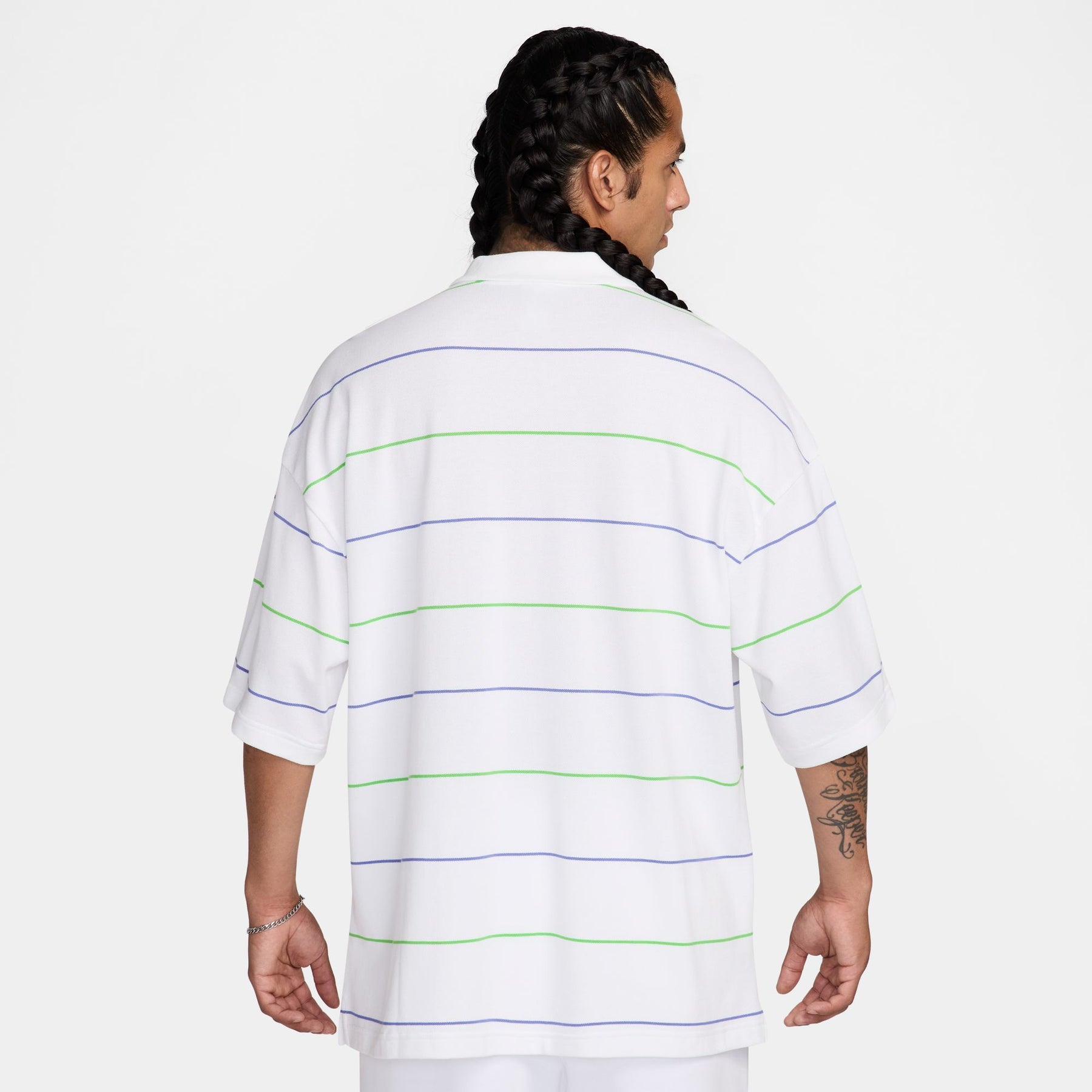 Áo Polo Tay Ngắn Thể Thao Thời Trang Nam Nike As M Nk Club Os Stripe Polo