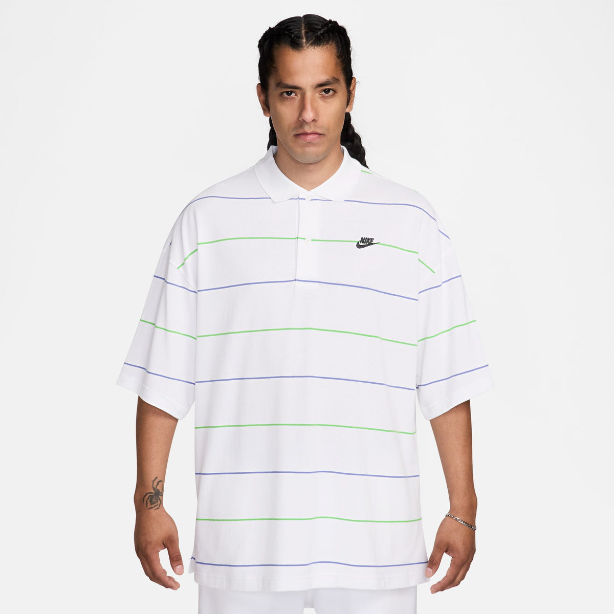 Áo Polo Tay Ngắn Thể Thao Thời Trang Nam Nike As M Nk Club Os Stripe Polo