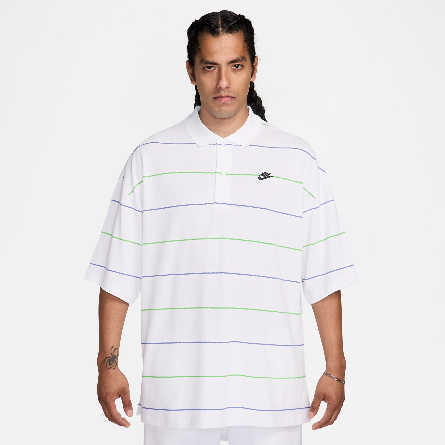 Áo Polo Tay Ngắn Thể Thao Thời Trang Nam Nike As M Nk Club Os Stripe Polo