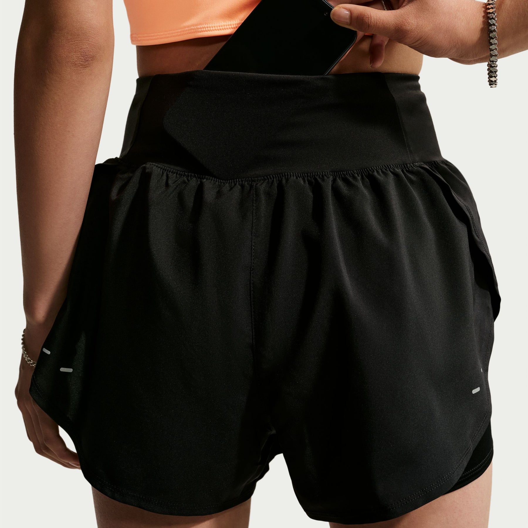 Quần Ngắn Thể Thao Chạy Bộ Nữ Nike As W Nk Flow Df Hr 2N1 Shrt