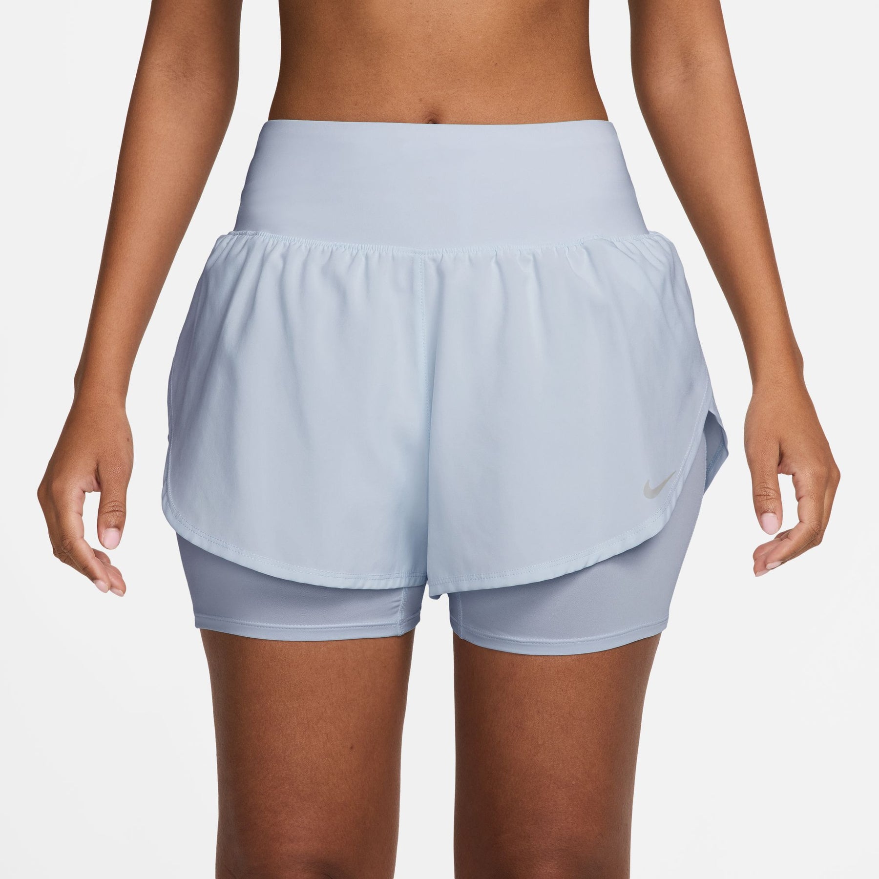 Quần Ngắn Thể Thao Chạy Bộ Nữ Nike As W Nk Flow Df Hr 2N1 Shrt