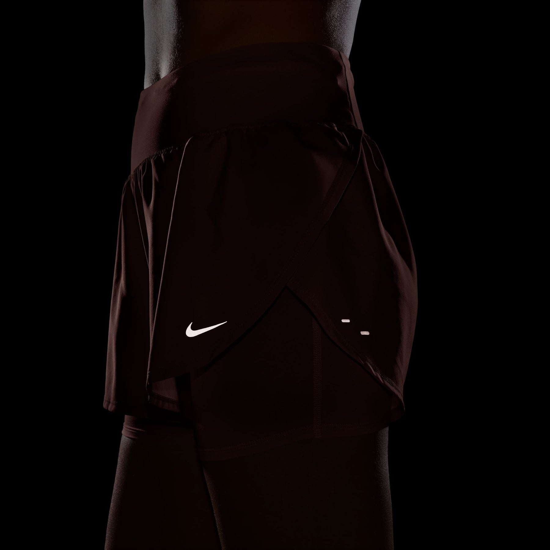 Quần Ngắn Thể Thao Chạy Bộ Nữ Nike As W Nk Flow Df Hr 2N1 Shrt