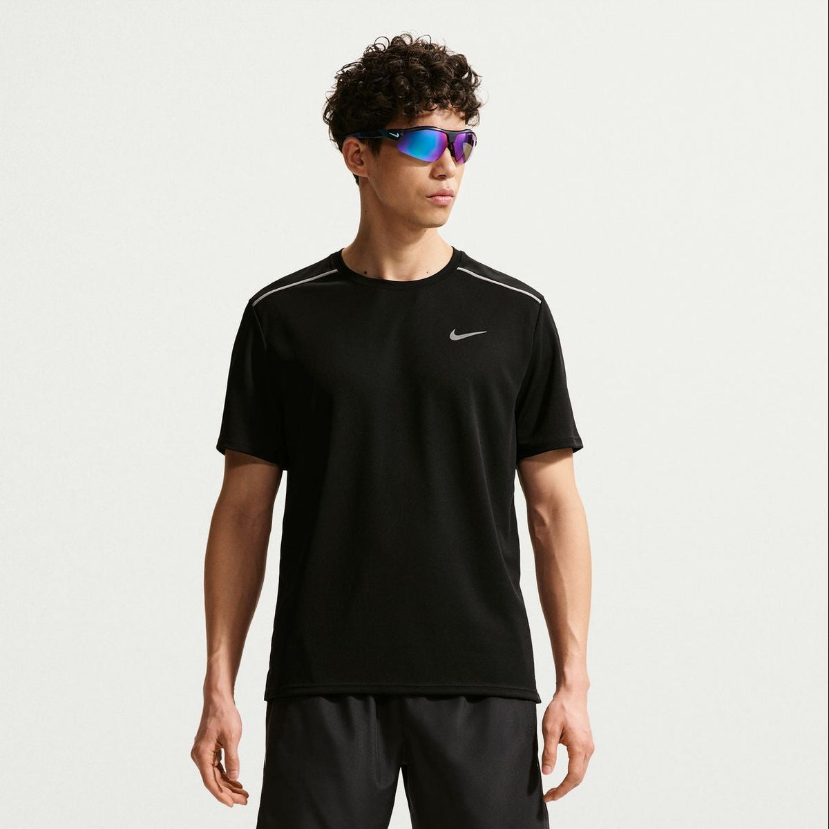 Áo Tay Ngắn Thể Thao Chạy Bộ Nam Nike As M Nk Df Uv Miler Ss