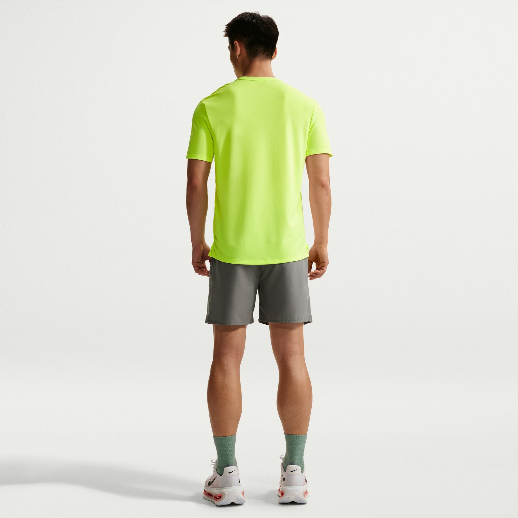 Áo Tay Ngắn Thể Thao Chạy Bộ Nam Nike As M Nk Df Uv Miler Ss