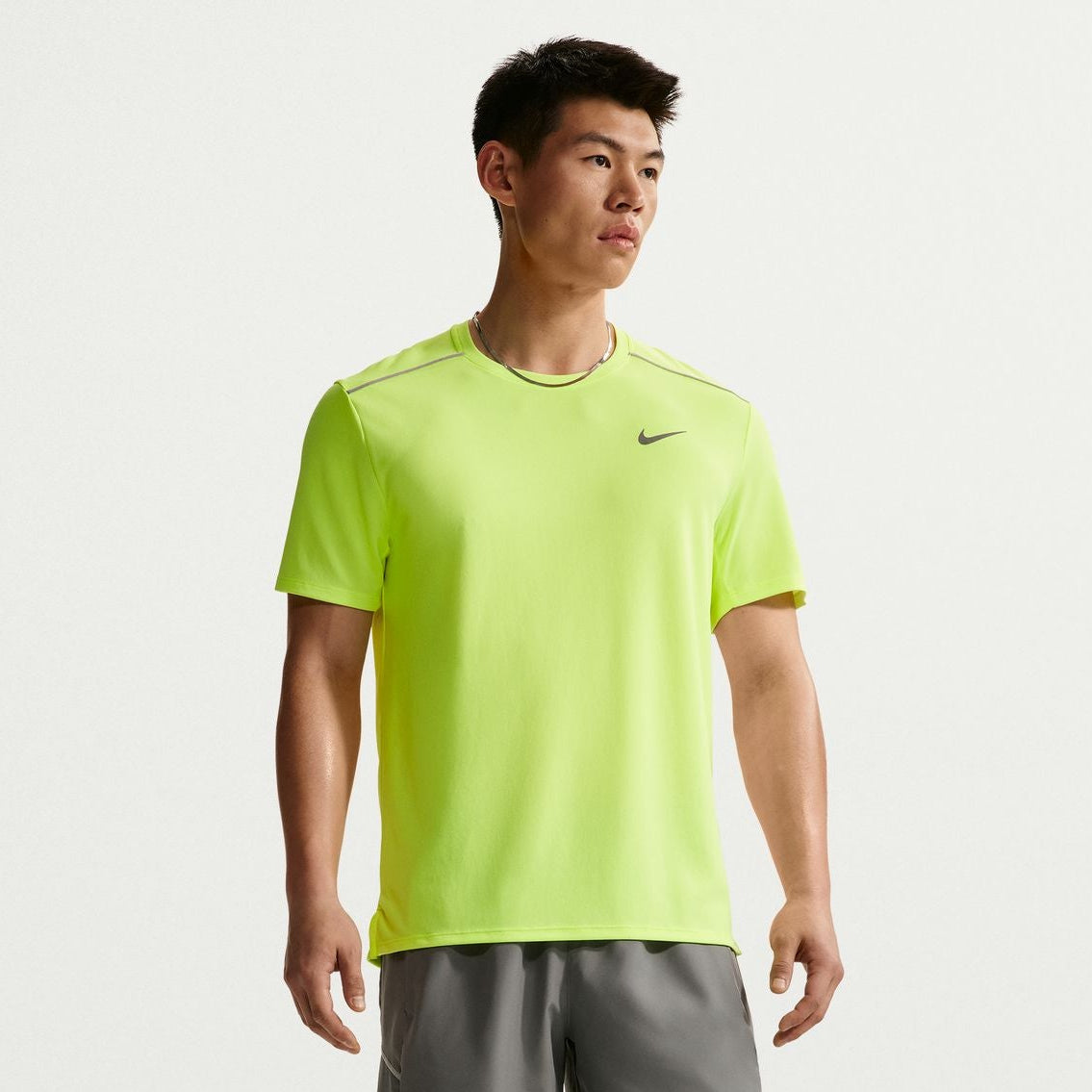 Áo Tay Ngắn Thể Thao Chạy Bộ Nam Nike As M Nk Df Uv Miler Ss