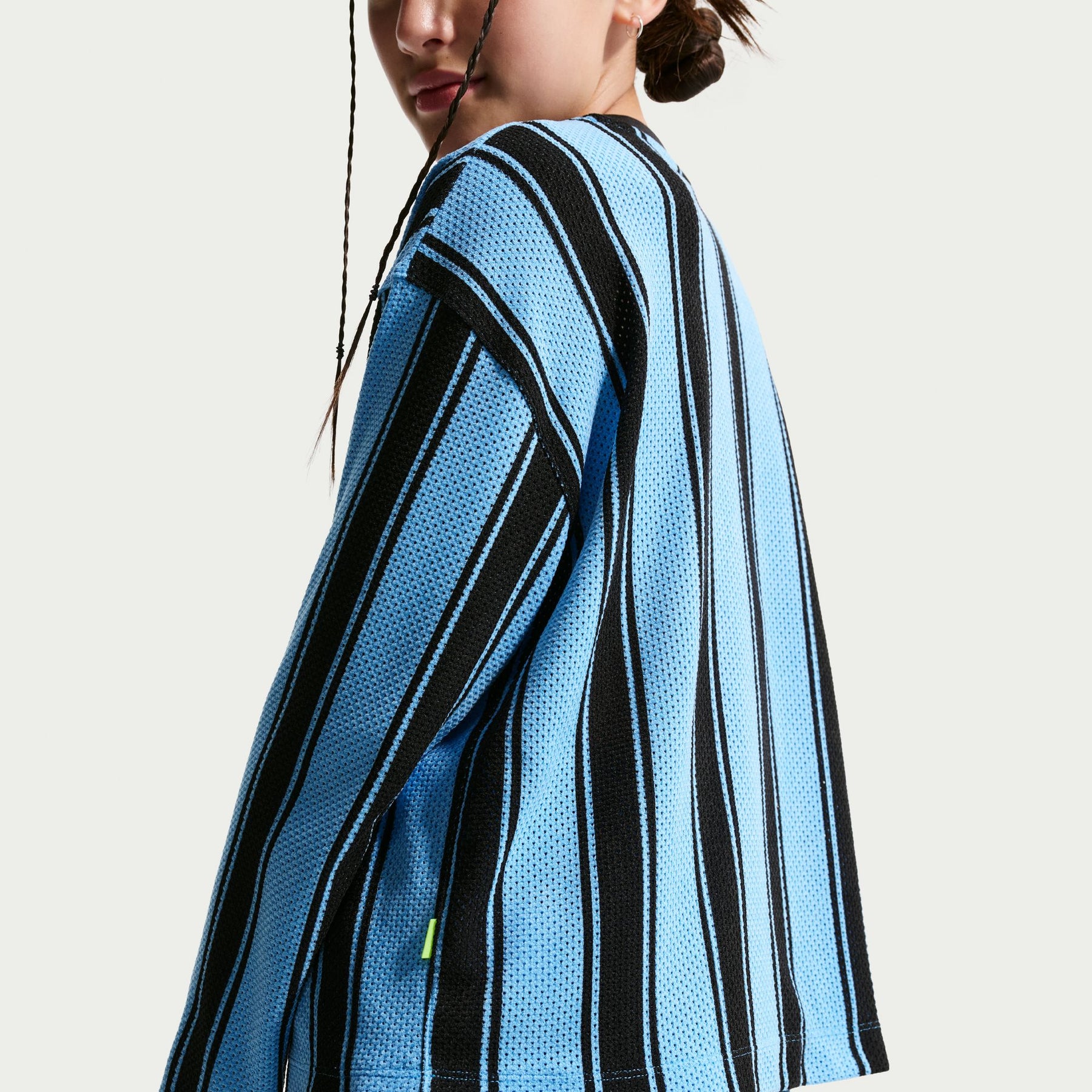 Áo Tay Dài Thể Thao Thời Trang Trẻ Em Nike K Nsw Mesh Jersey Ls Top