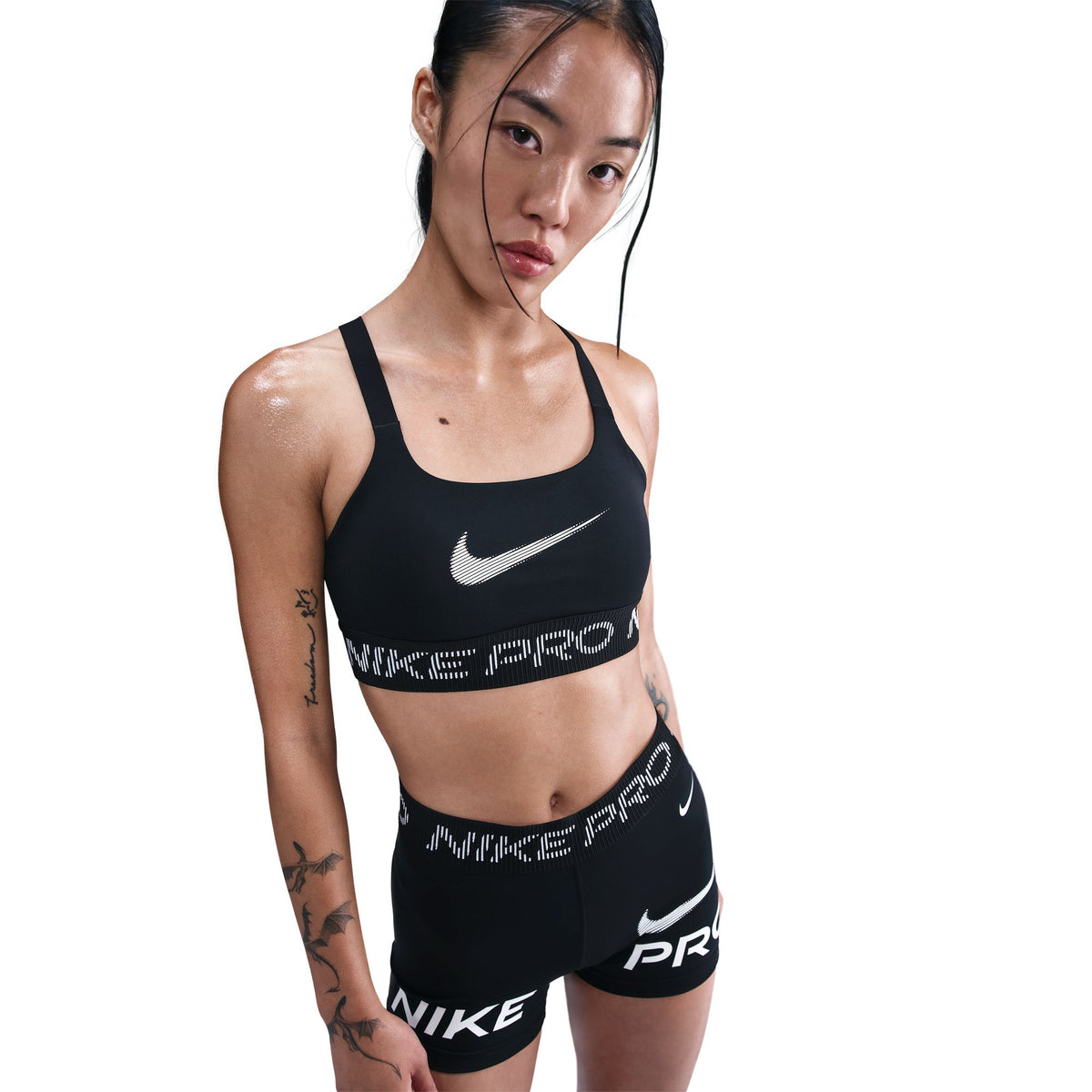 Áo Bra Thể Thao Tập Luyện Nữ Nike As W Np Ls Bra Tt Grx