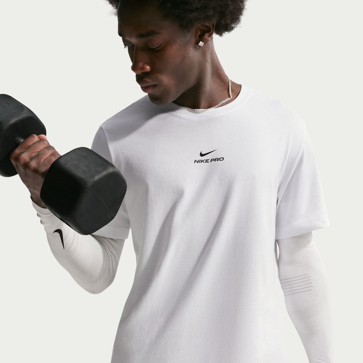 Áo Tay Ngắn Thể Thao Tập Luyện Nam Nike As M Nk Df Tee Std Pro