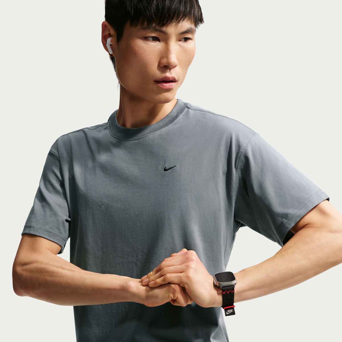 Áo Tay Ngắn Thể Thao Tập Luyện Nam Nike As M Nk Tee Lse Nac Patch