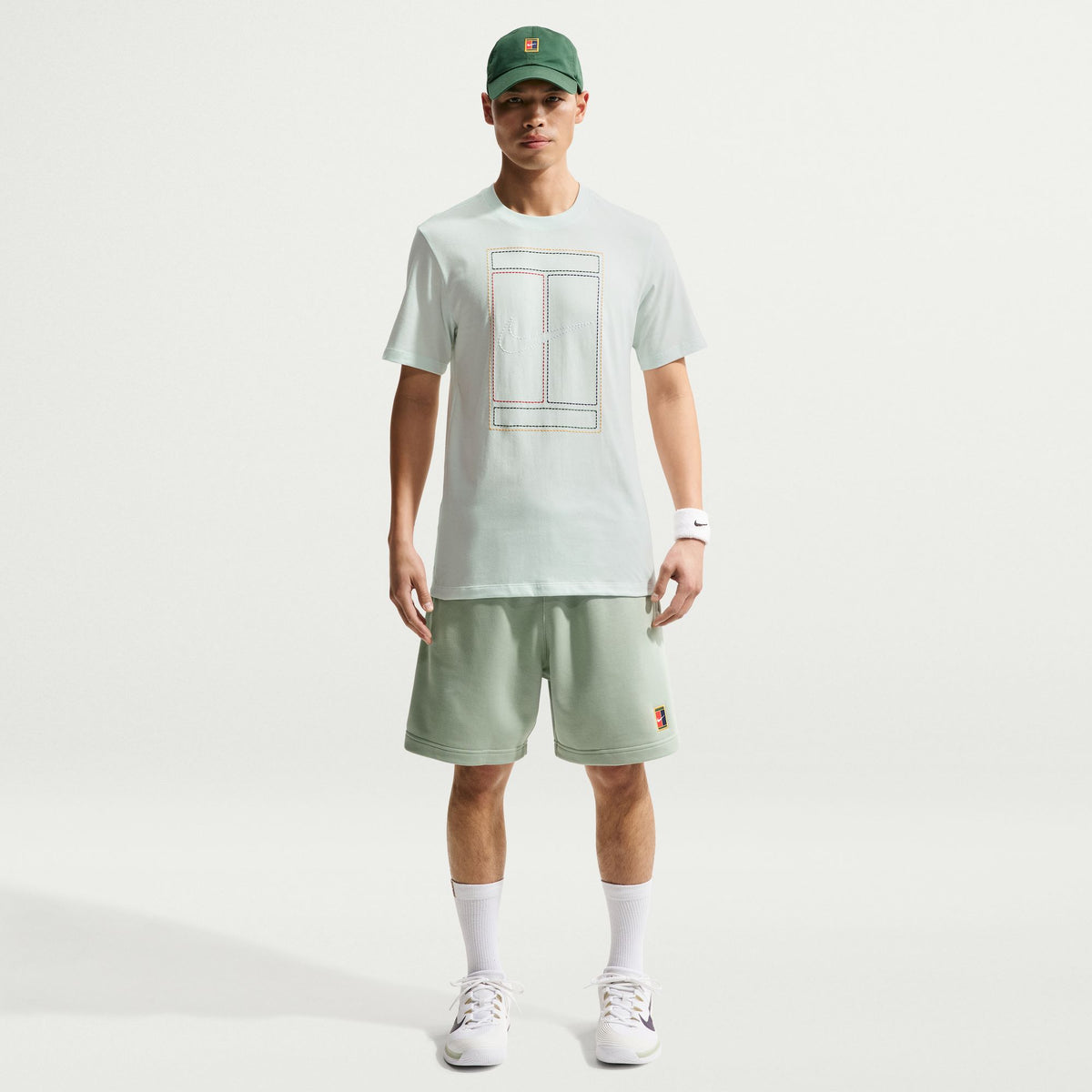 Áo Tay Ngắn Thể Thao Quần Vợt/ Pickleball Nam Nike As M Nkct Tee Std Heritage