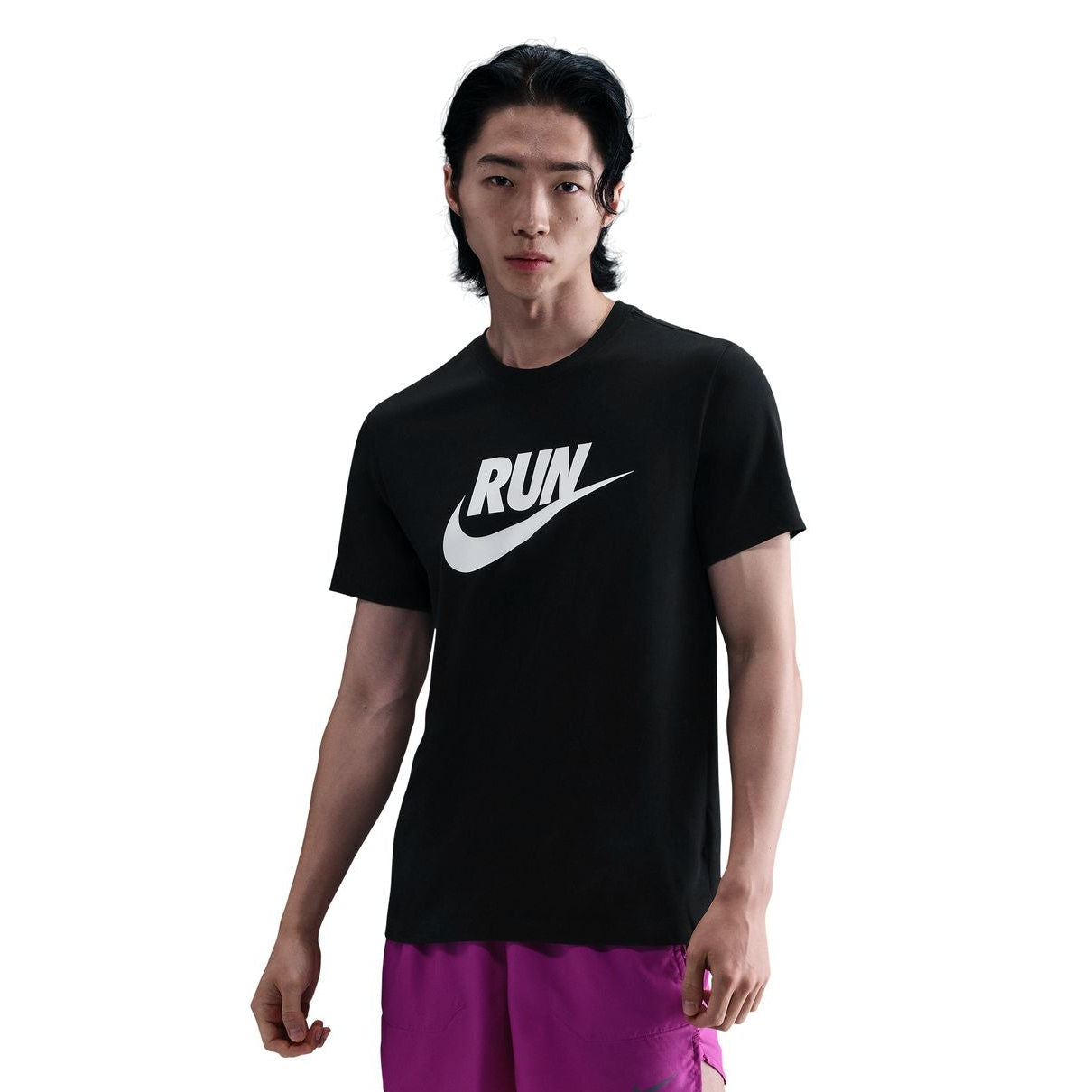 Áo Tay Ngắn Thể Thao Chạy Bộ Nam Nike As M Nk Df Tee Run Swoosh