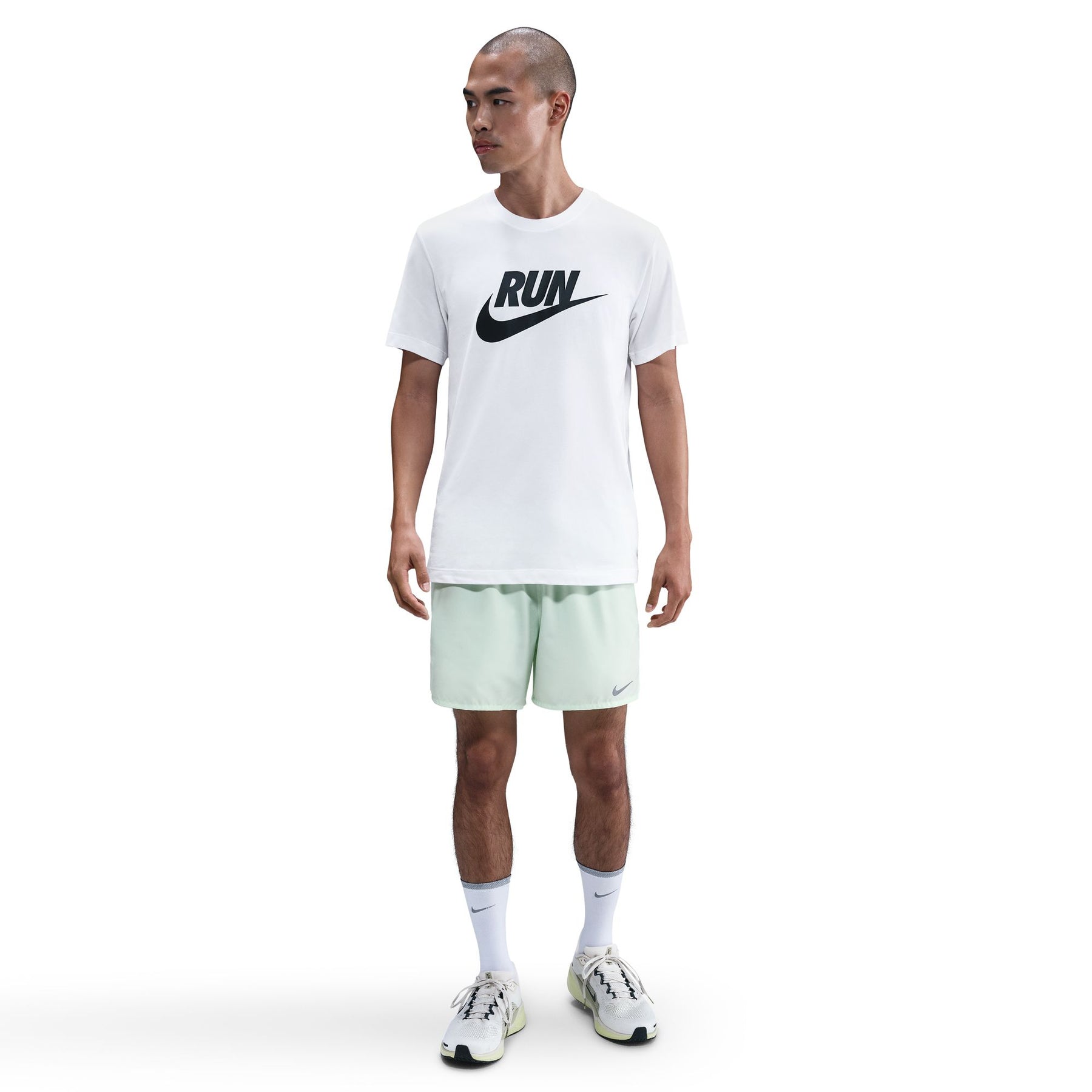 Áo Tay Ngắn Thể Thao Chạy Bộ Nam Nike As M Nk Df Tee Run Swoosh