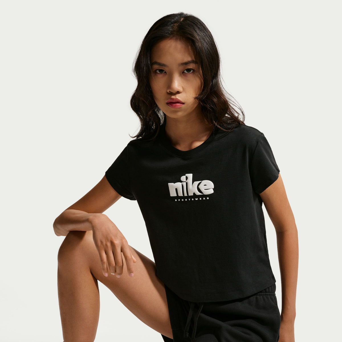 Áo Tay Ngắn Thể Thao Thời Trang Nữ Nike As W Nsw Club Ss Tee Cc