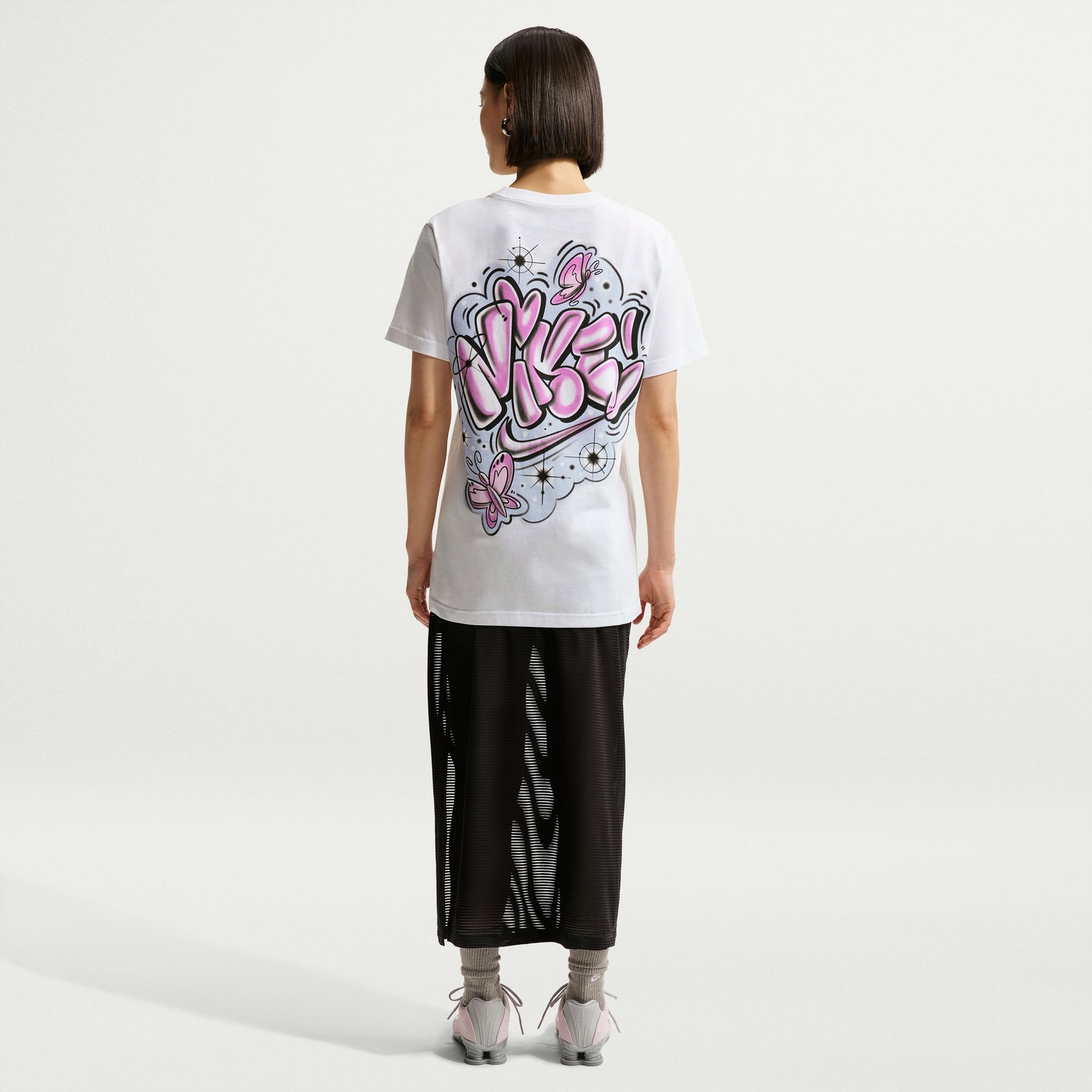Áo Tay Ngắn Thể Thao Thời Trang Nữ Nike As W Nsw Clsc Bf Arbrsh Bttr T