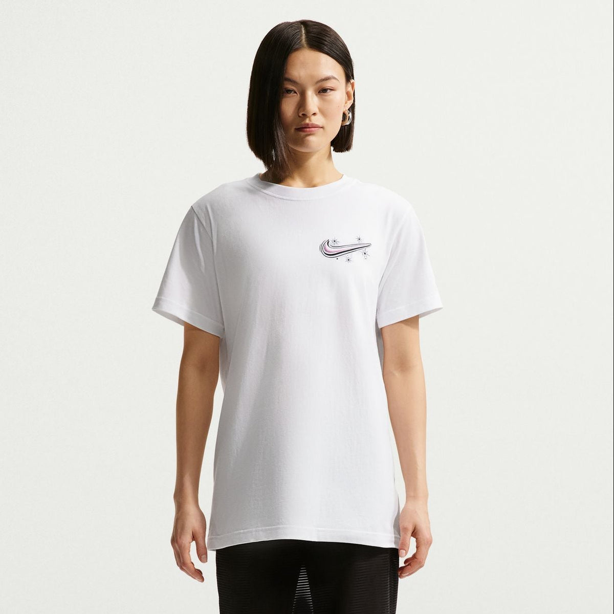 Áo Tay Ngắn Thể Thao Thời Trang Nữ Nike As W Nsw Clsc Bf Arbrsh Bttr T