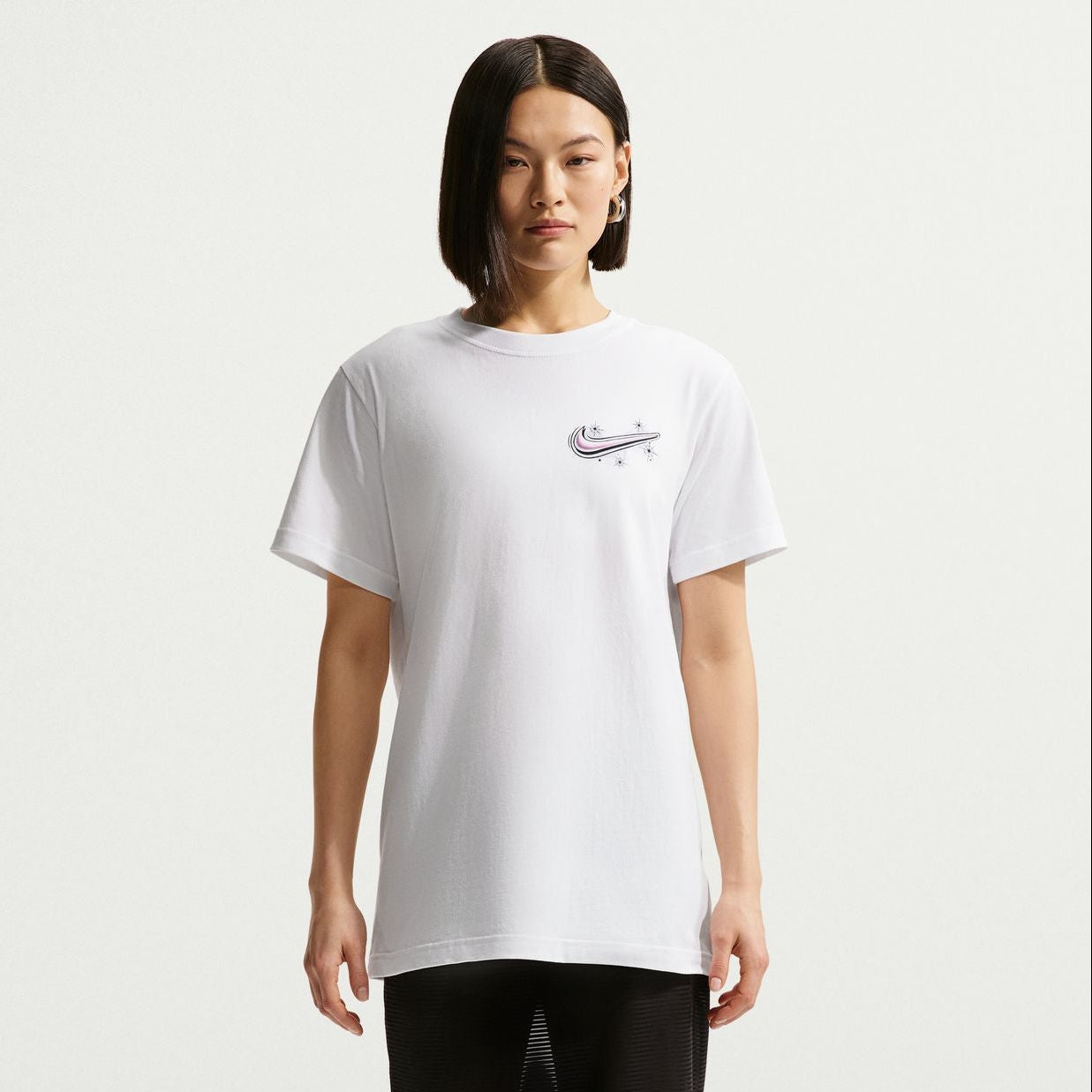 Áo Tay Ngắn Thể Thao Thời Trang Nữ Nike As W Nsw Clsc Bf Arbrsh Bttr T