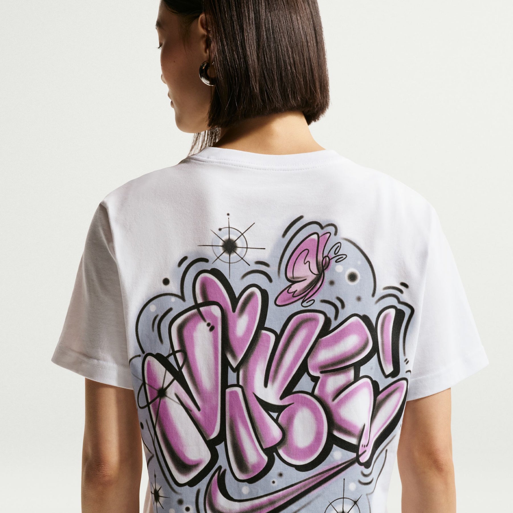 Áo Tay Ngắn Thể Thao Thời Trang Nữ Nike As W Nsw Clsc Bf Arbrsh Bttr T