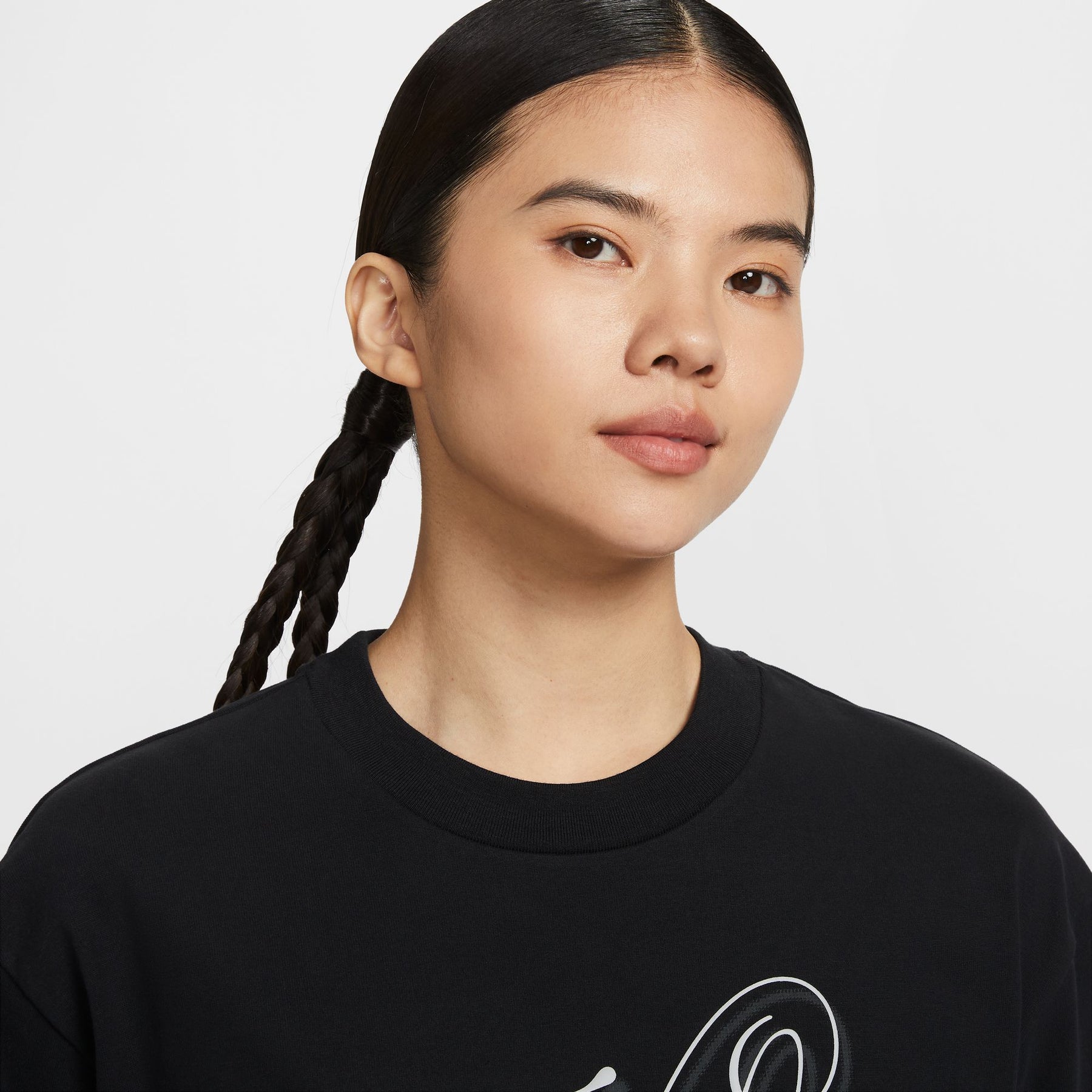 Áo Tay Ngắn Thể Thao Thời Trang Nữ Nike As W Nsw Ss Tee Boxy Script