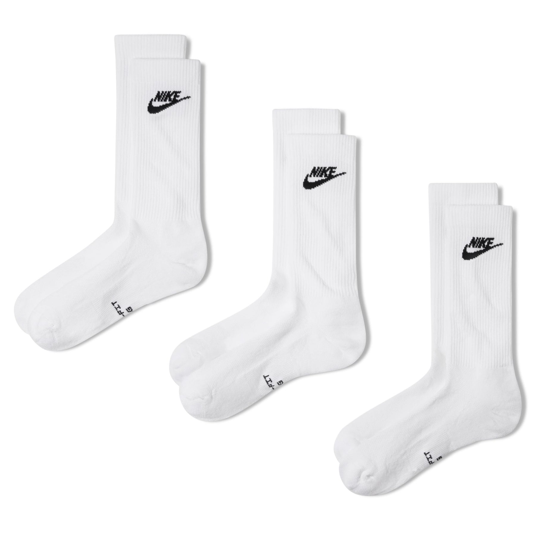 Vớ Thể Thao Thời Trang Unisex Nike U Nk Ed Elvd Crw 3P Futra -144 (3 Đôi)