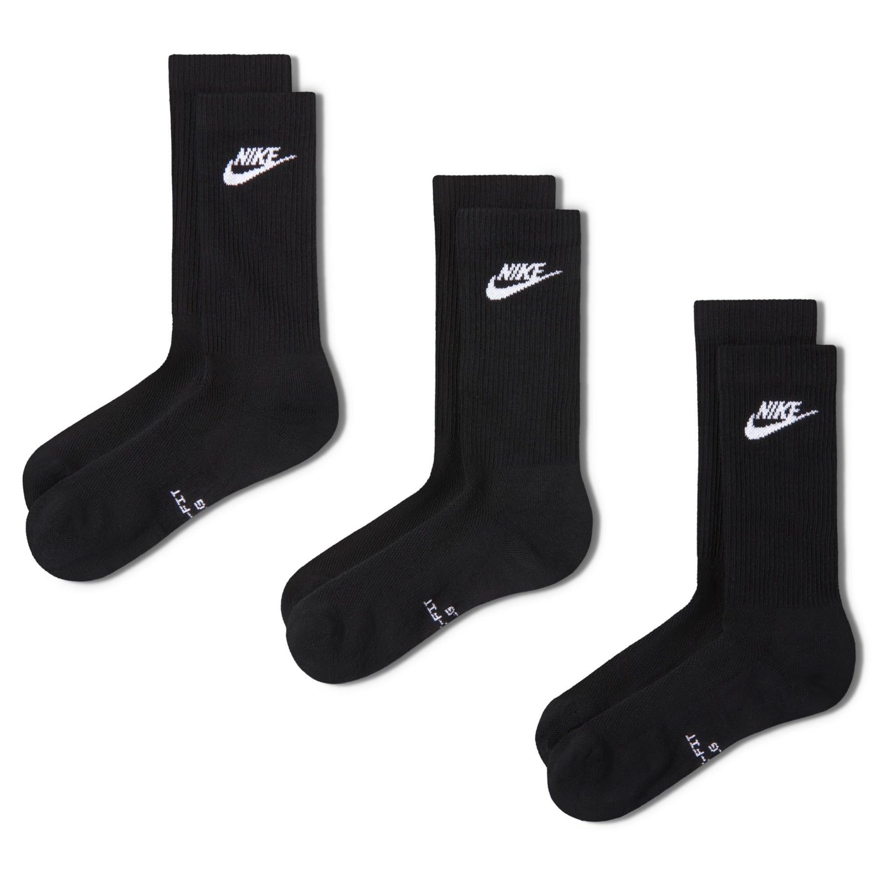 Vớ Thể Thao Thời Trang Unisex Nike U Nk Ed Elvd Crw 3P Futra -144 (3 Đôi)