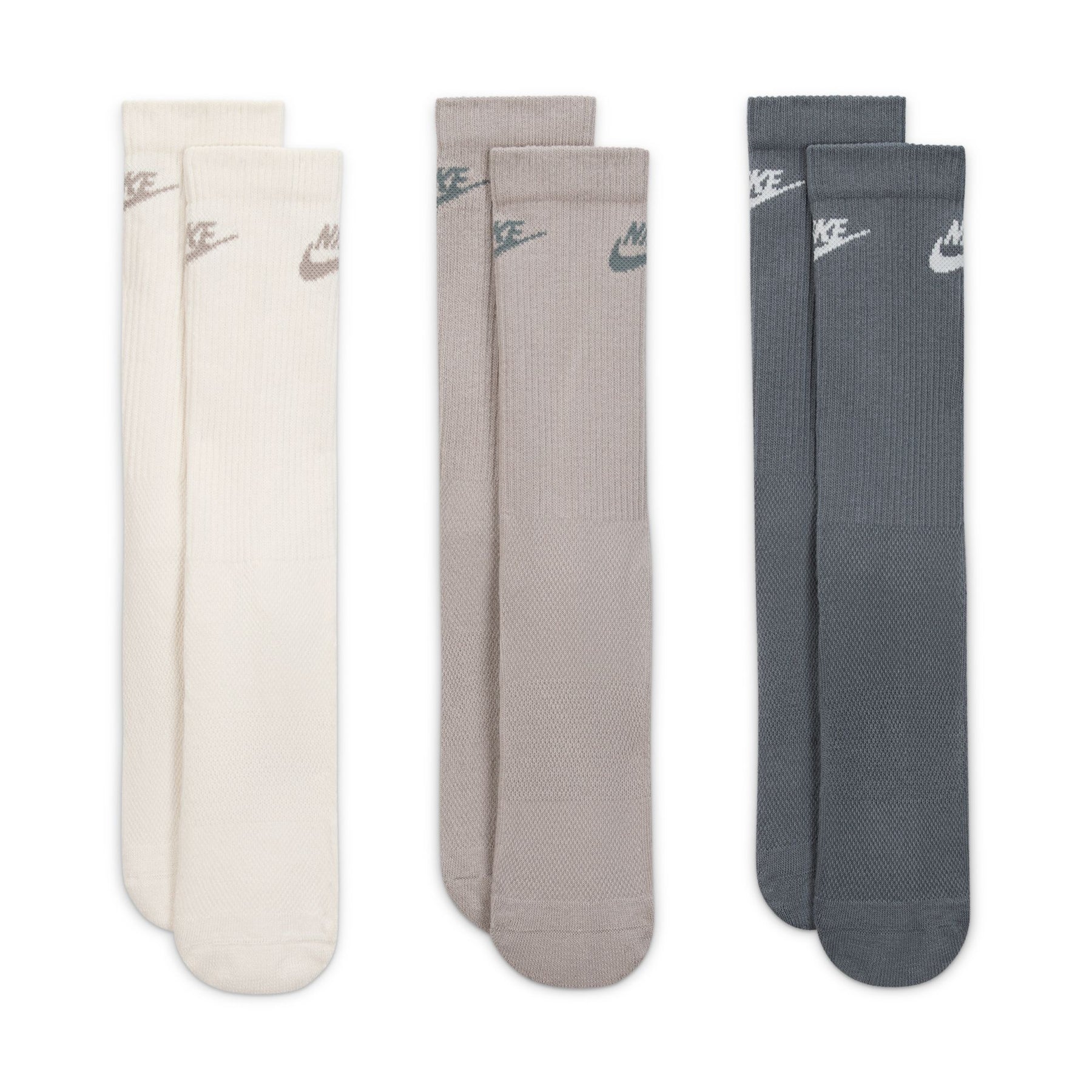 Vớ Thể Thao Thời Trang Unisex Nike U Nk Ed Elvd Crw 3P Futra -144 (3 Đôi)