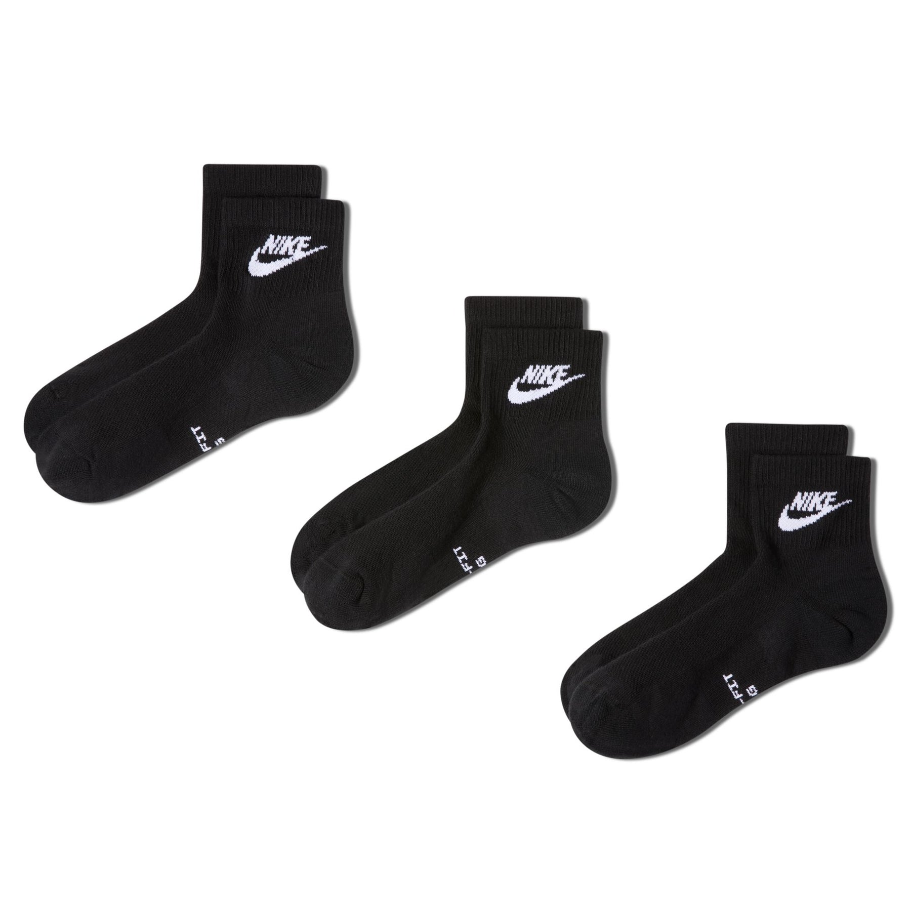 Vớ Thể Thao Thời Trang Unisex Nike U Nk Ed Elvd Ank 3P Futra -144 (3 Đôi)