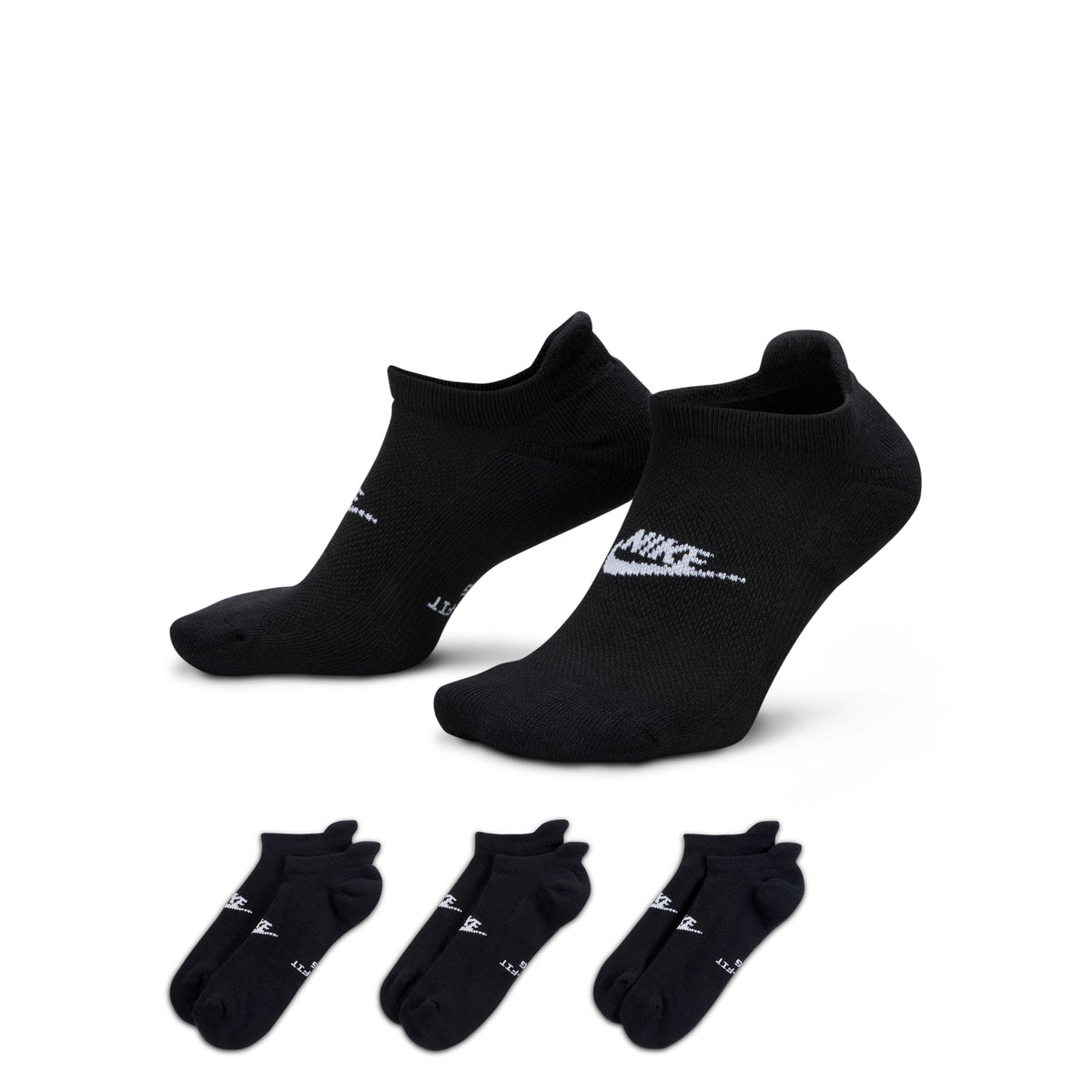 Vớ Thể Thao Thời Trang Unisex Nike U Nk Ed Elvd Ns 3P Futra - 144 (3 Đôi)