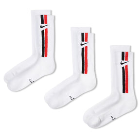 Vớ Thể Thao Thời Trang Unisex Nike U Nk Ed Elvd Crw 3P Stripe 144 (3 Đôi)