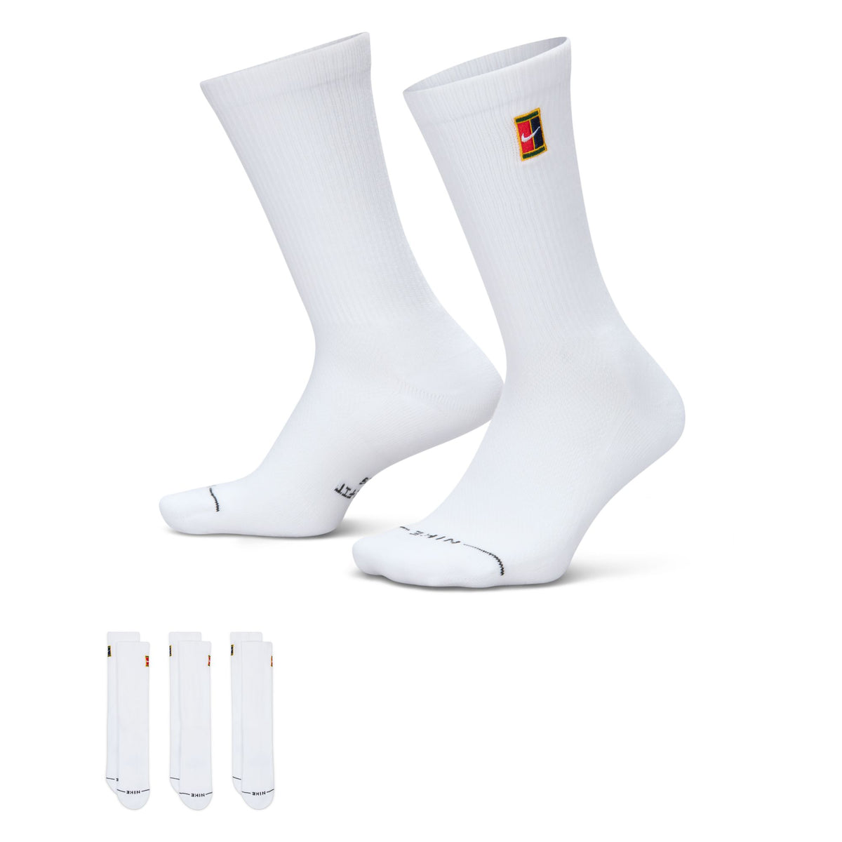 Vớ Thể Thao Thời Trang Unisex Nike U Nk Ed Elvd Crw 3P 144 (3 Đôi)