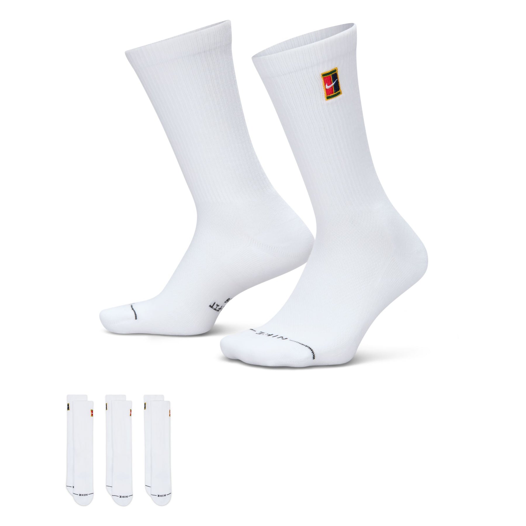 Vớ Thể Thao Thời Trang Unisex Nike U Nk Ed Elvd Crw 3P 144 (3 Đôi)
