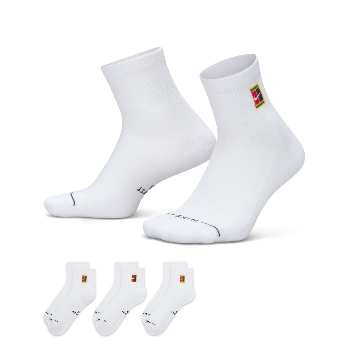 Vớ Thể Thao Thời Trang Unisex Nike U Nk Ed Elvd Ank 3P 144 (3 Đôi)