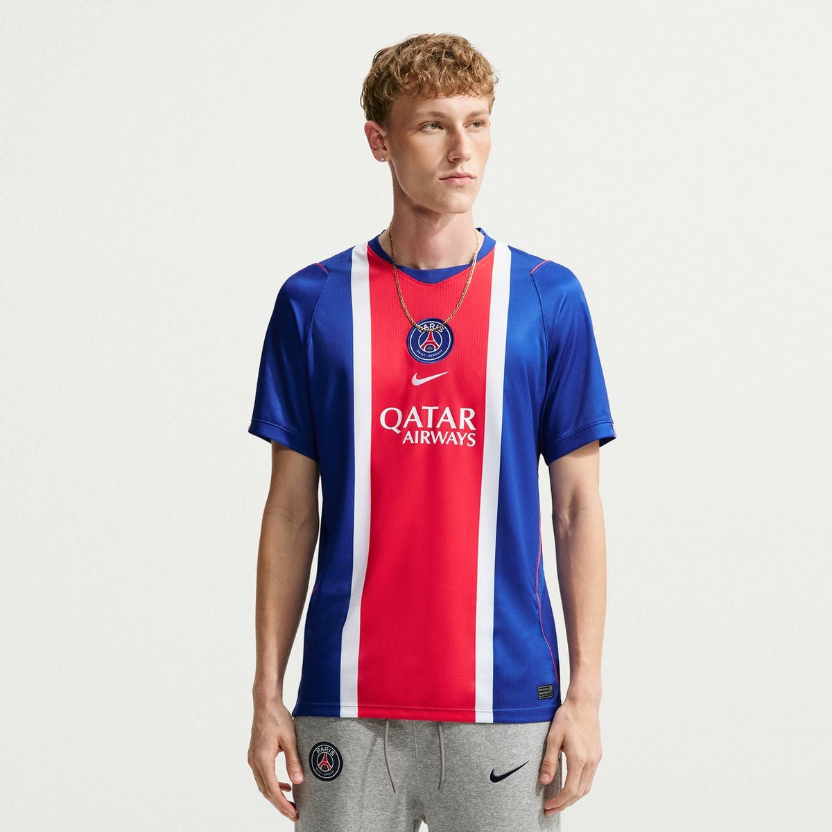 Áo Tay Ngắn Thể Thao Bóng Đá Nam Nike Psg M Nk Df Jsy Ss Stad Hm