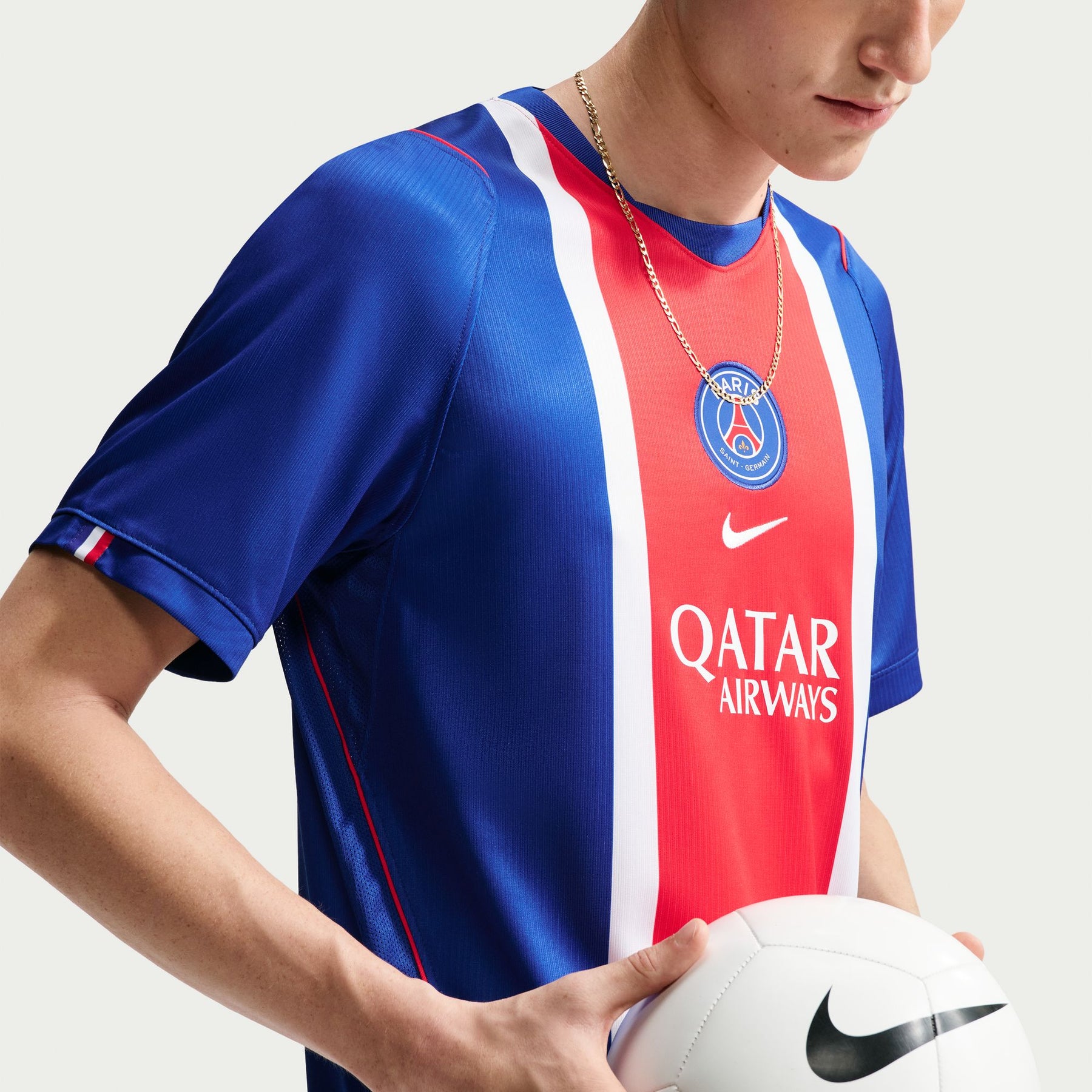 Áo Tay Ngắn Thể Thao Bóng Đá Nam Nike Psg M Nk Df Jsy Ss Stad Hm