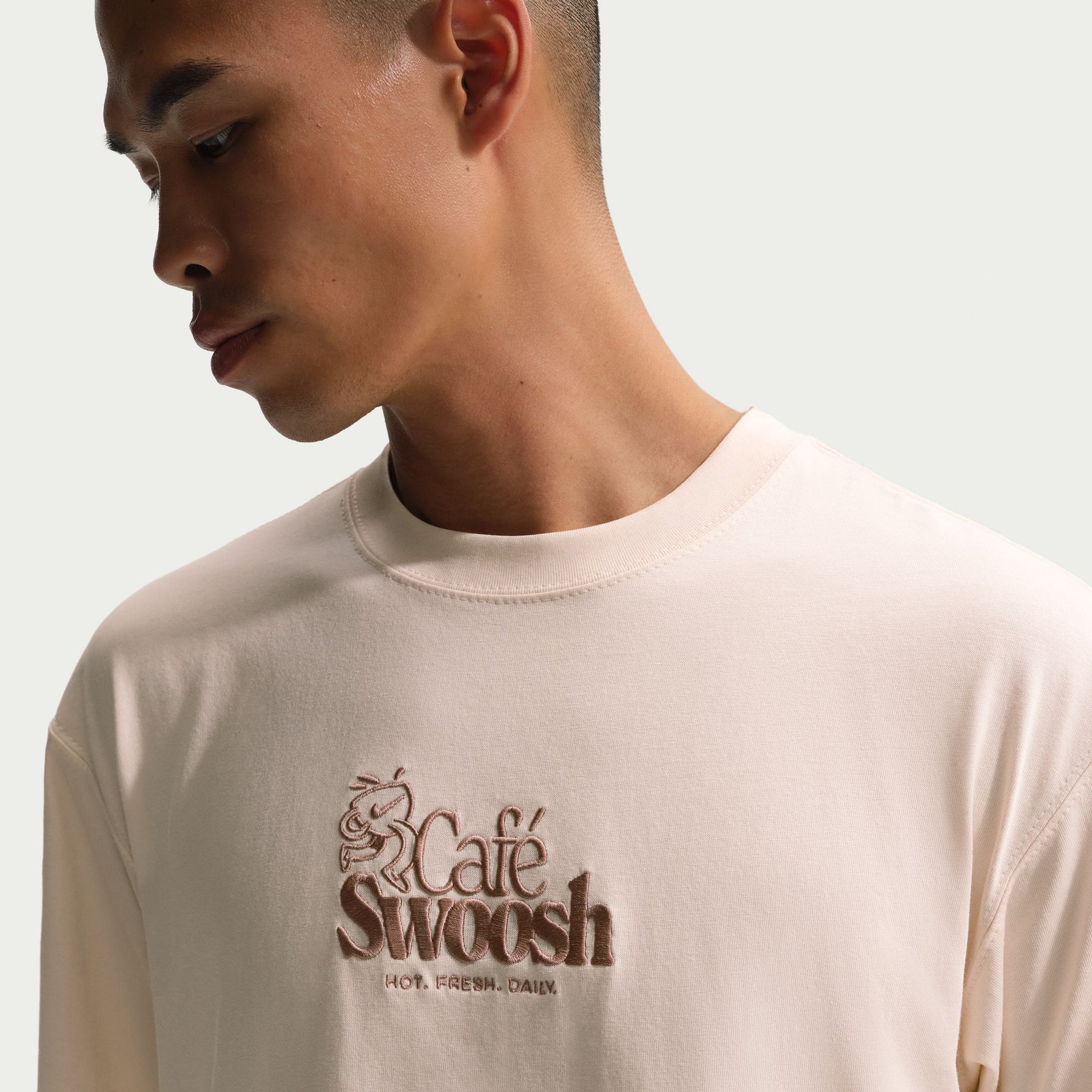 Áo Tay Ngắn Thể Thao Thời Trang Nam Nike As U Nsw Tee Lse Cafe Swoosh I