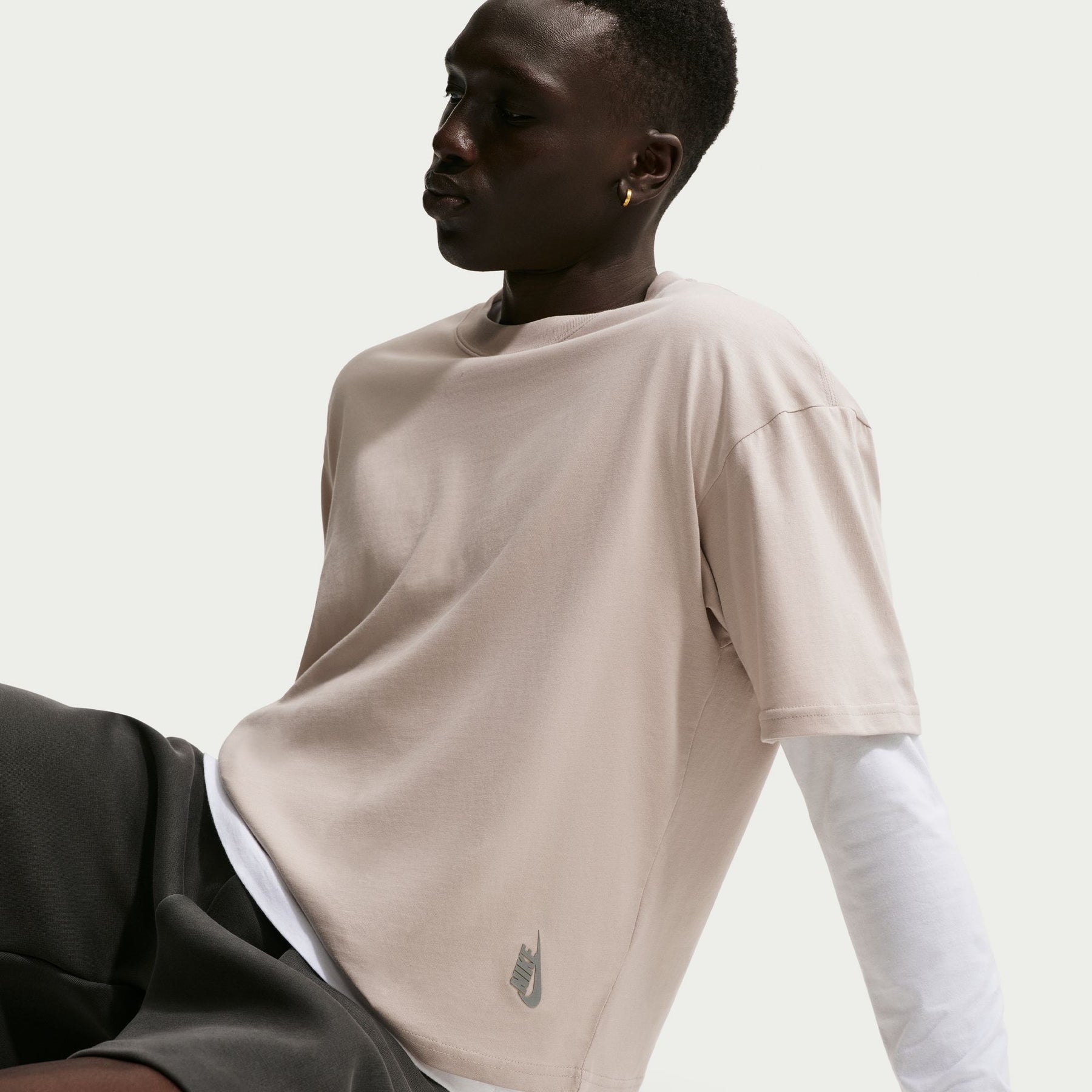 Áo Tay Ngắn Thể Thao Thời Trang Nam Nike As U Nsw Tee Lse Shrt Boxy Ess