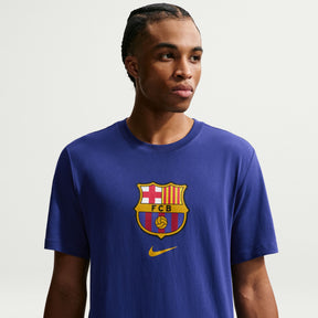 Áo Tay Ngắn Thể Thao Bóng Đá Nam Nike Fcb M Nk Crest Tee
