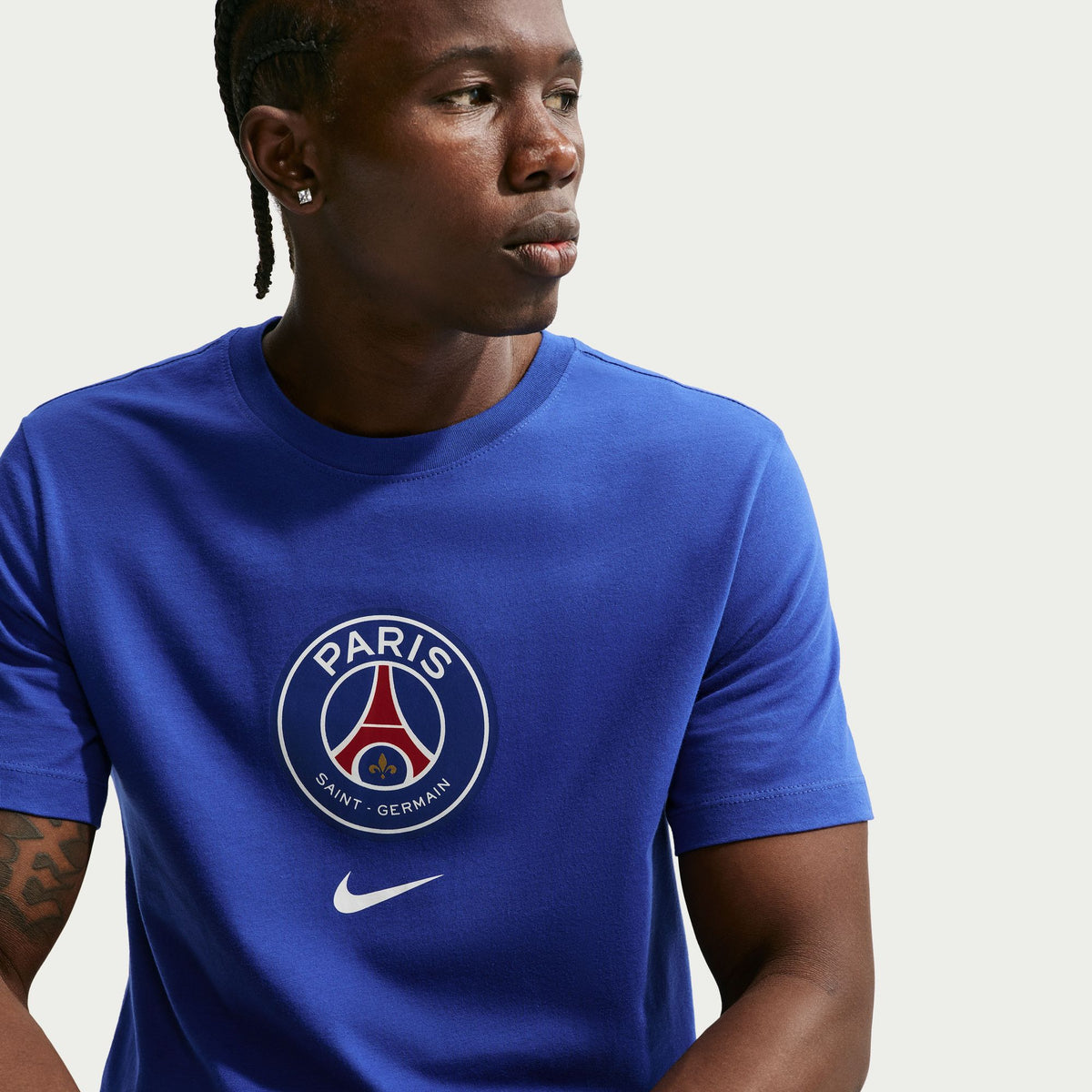 Áo Tay Ngắn Thể Thao Bóng Đá Nam Nike Psg M Nk Crest Tee