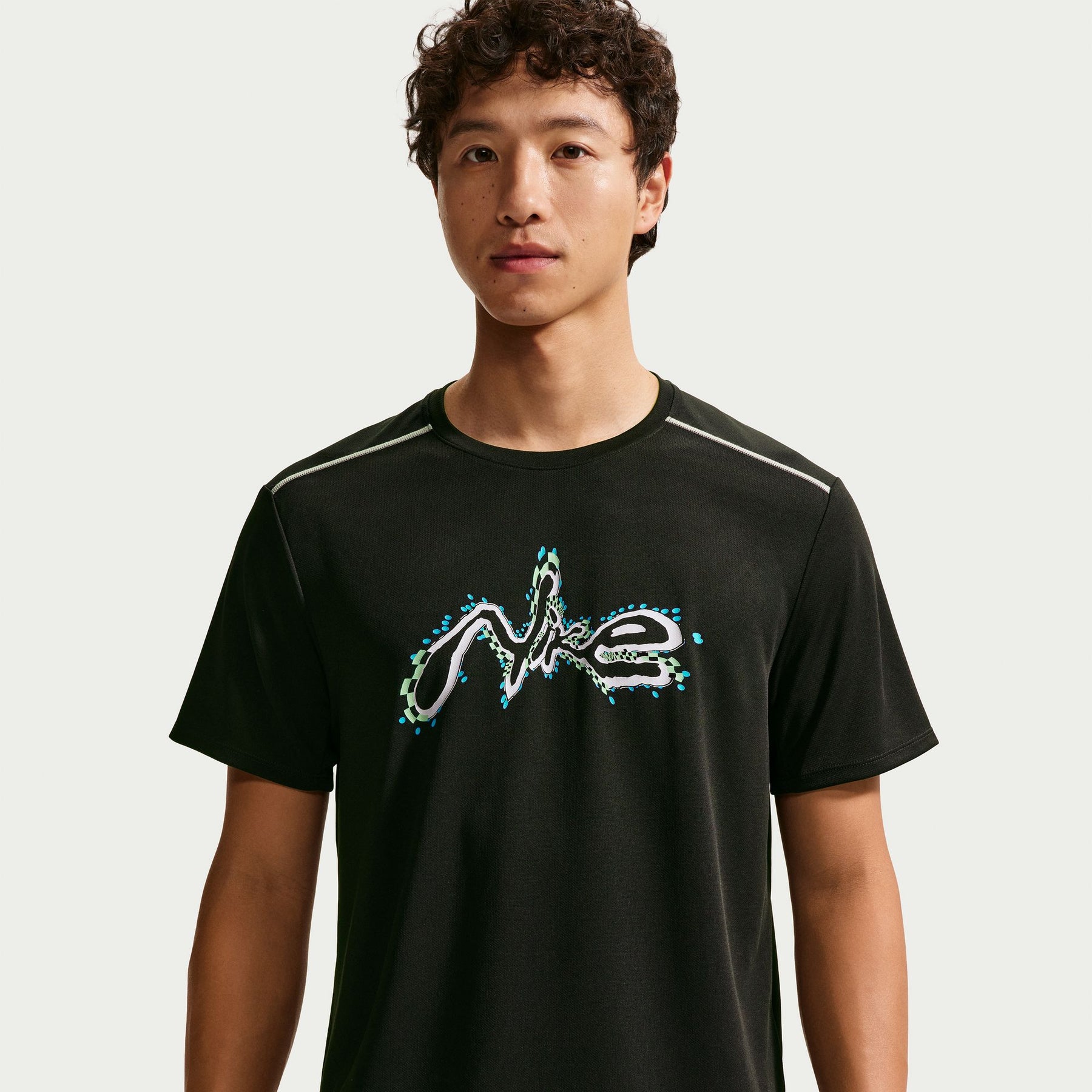 Áo tay ngắn thể thao chạy bộ Nam Nike AS M NK DF UV MILER HBR SS TOP