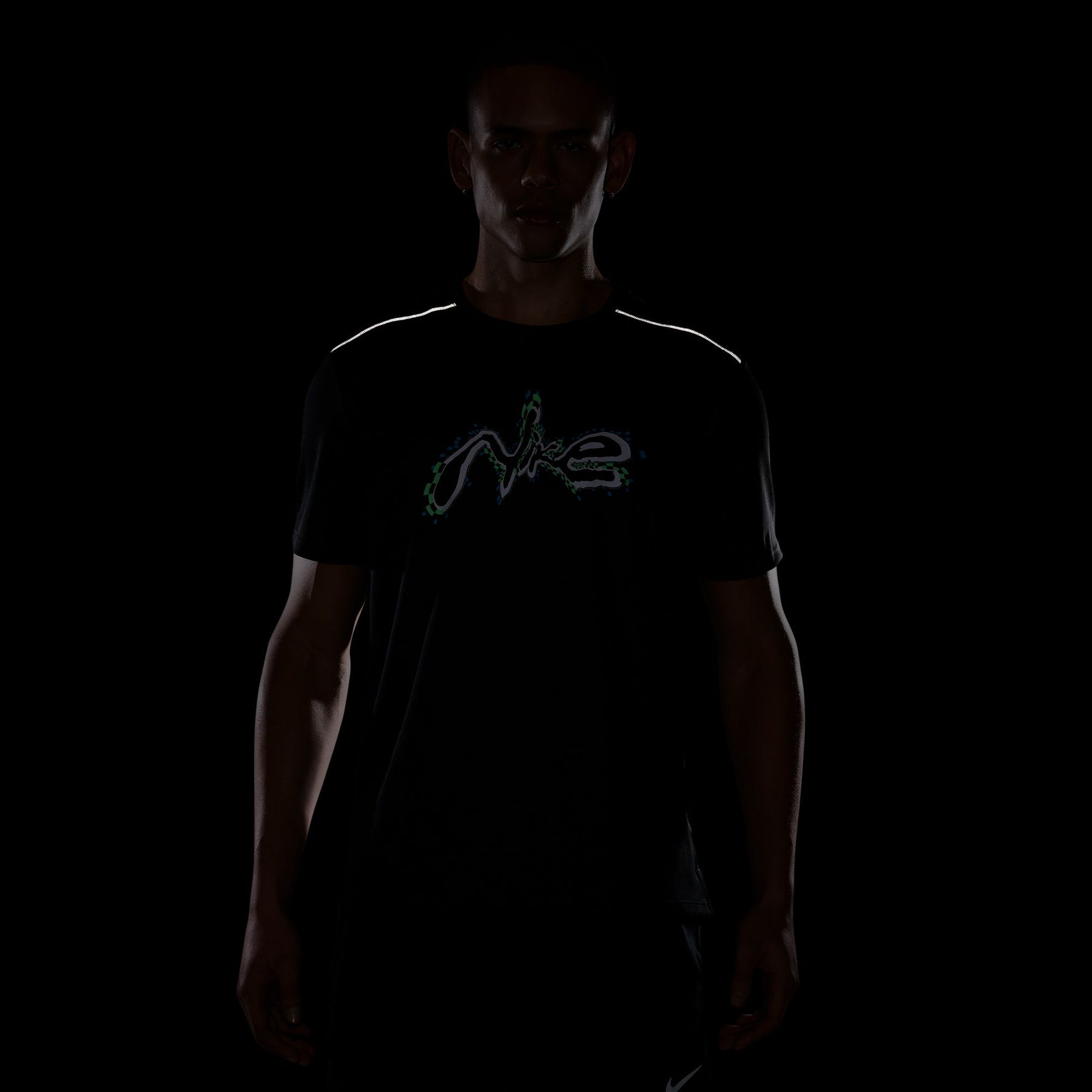 Áo tay ngắn thể thao chạy bộ Nam Nike AS M NK DF UV MILER HBR SS TOP