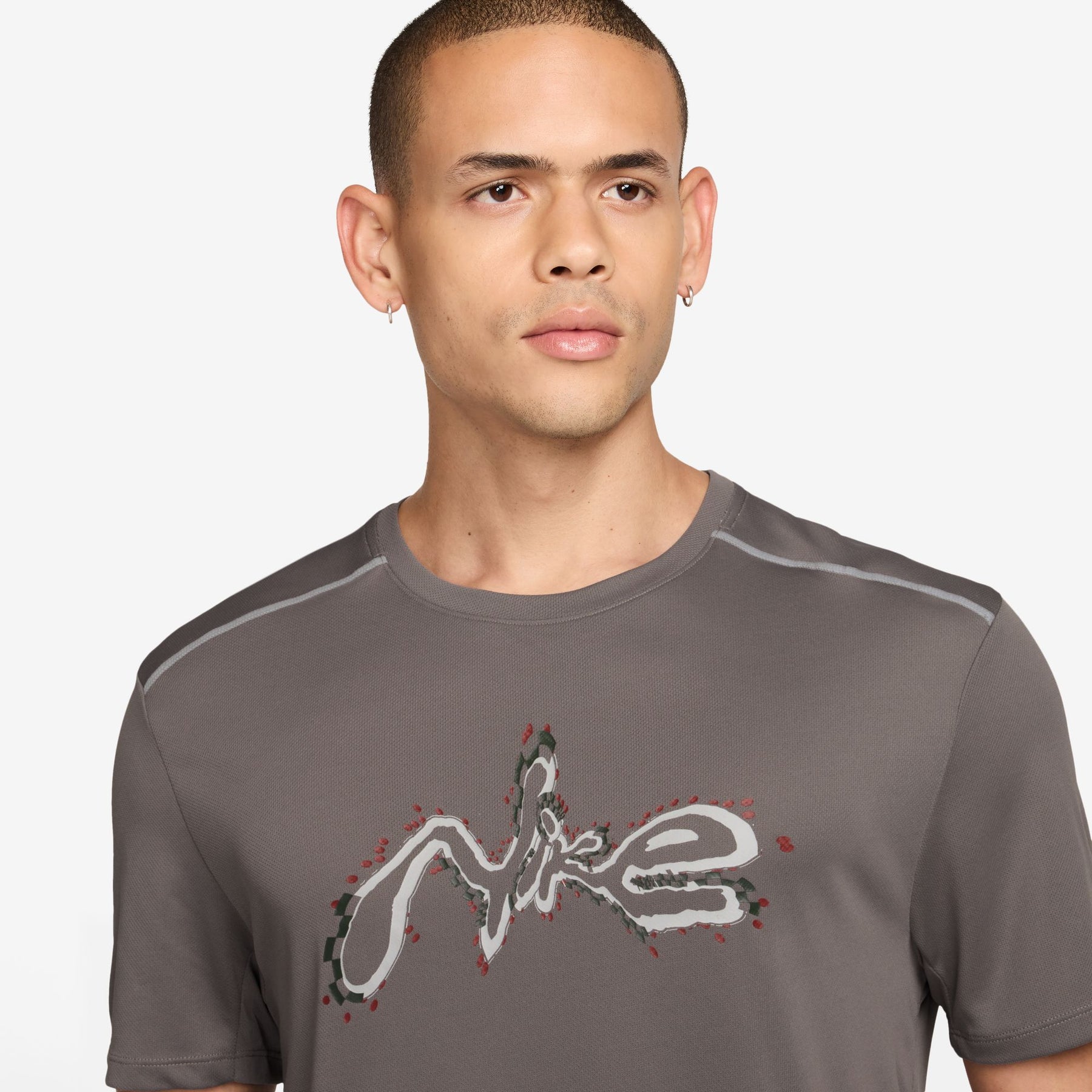 Áo tay ngắn thể thao chạy bộ Nam Nike AS M NK DF UV MILER HBR SS TOP