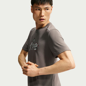 Áo tay ngắn thể thao chạy bộ Nam Nike AS M NK DF UV MILER HBR SS TOP