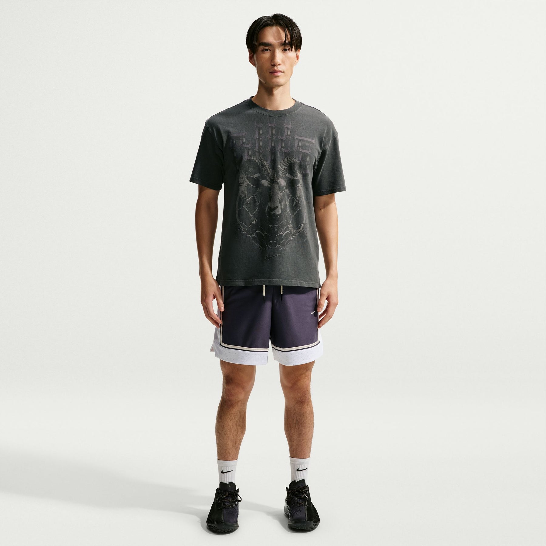 Áo Tay Ngắn Thể Thao Bóng Rổ Nam Nike As M Nk Tee M90 Og Blmr Goat