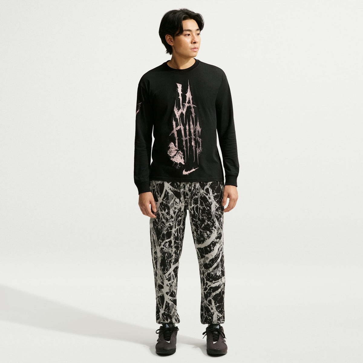 Áo Tay Dài Thể Thao Bóng Rổ Nam Nike As Jm M Nk Tee Ls M90 Smit Dal