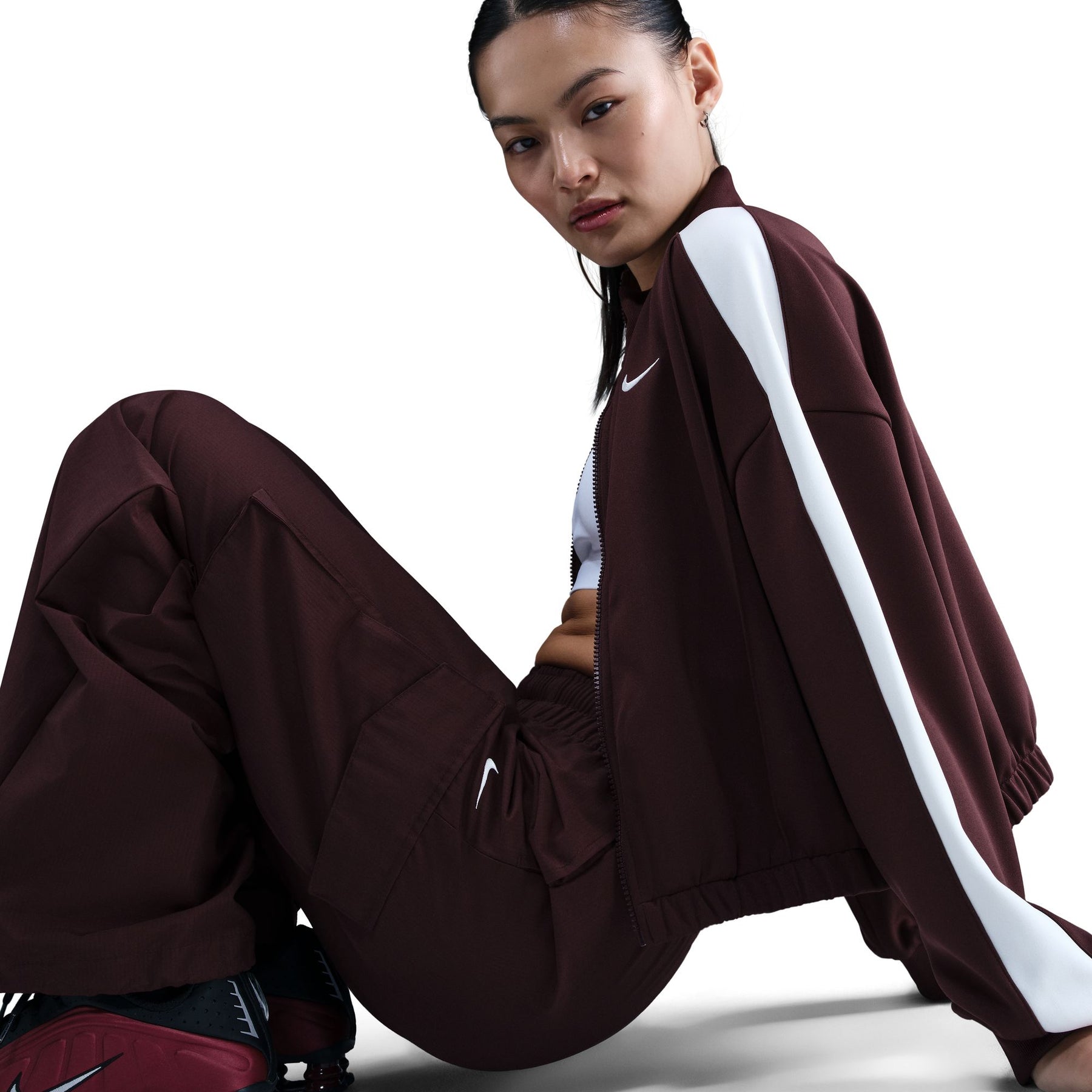 Áo Khoác Thể Thao Thời Trang Nữ Nike As W Nsw Track Jacket