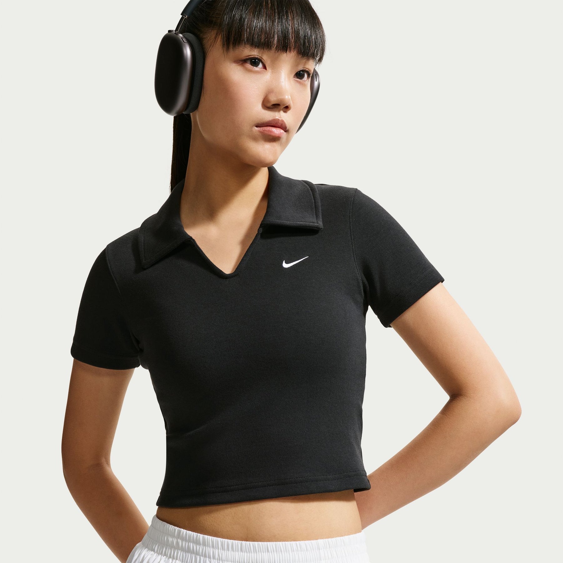 Áo Polo Tay Ngắn Thể Thao Thời Trang Nữ Nike As W Nsw Essntl Ss Polo Crp To