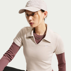 Áo Polo Tay Ngắn Thể Thao Thời Trang Nữ Nike As W Nsw Essntl Ss Polo Crp To