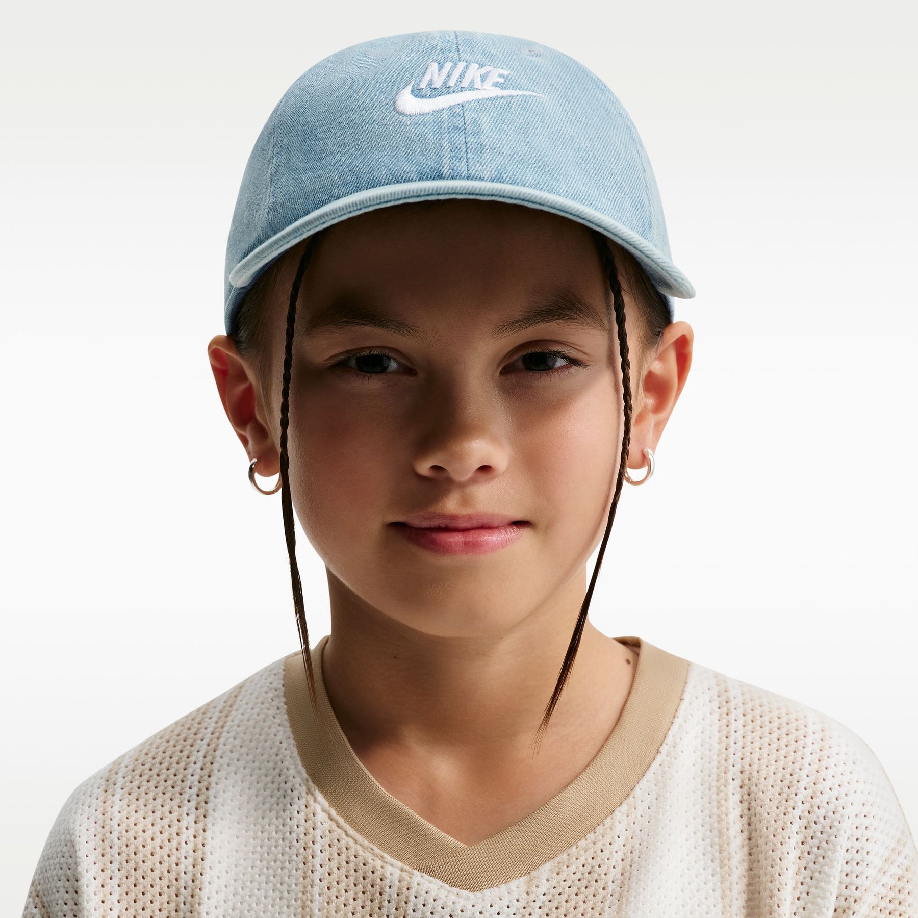 Nón Thể Thao Thời Trang Trẻ Em Nike K Nk Club Cap Us Cb Denim