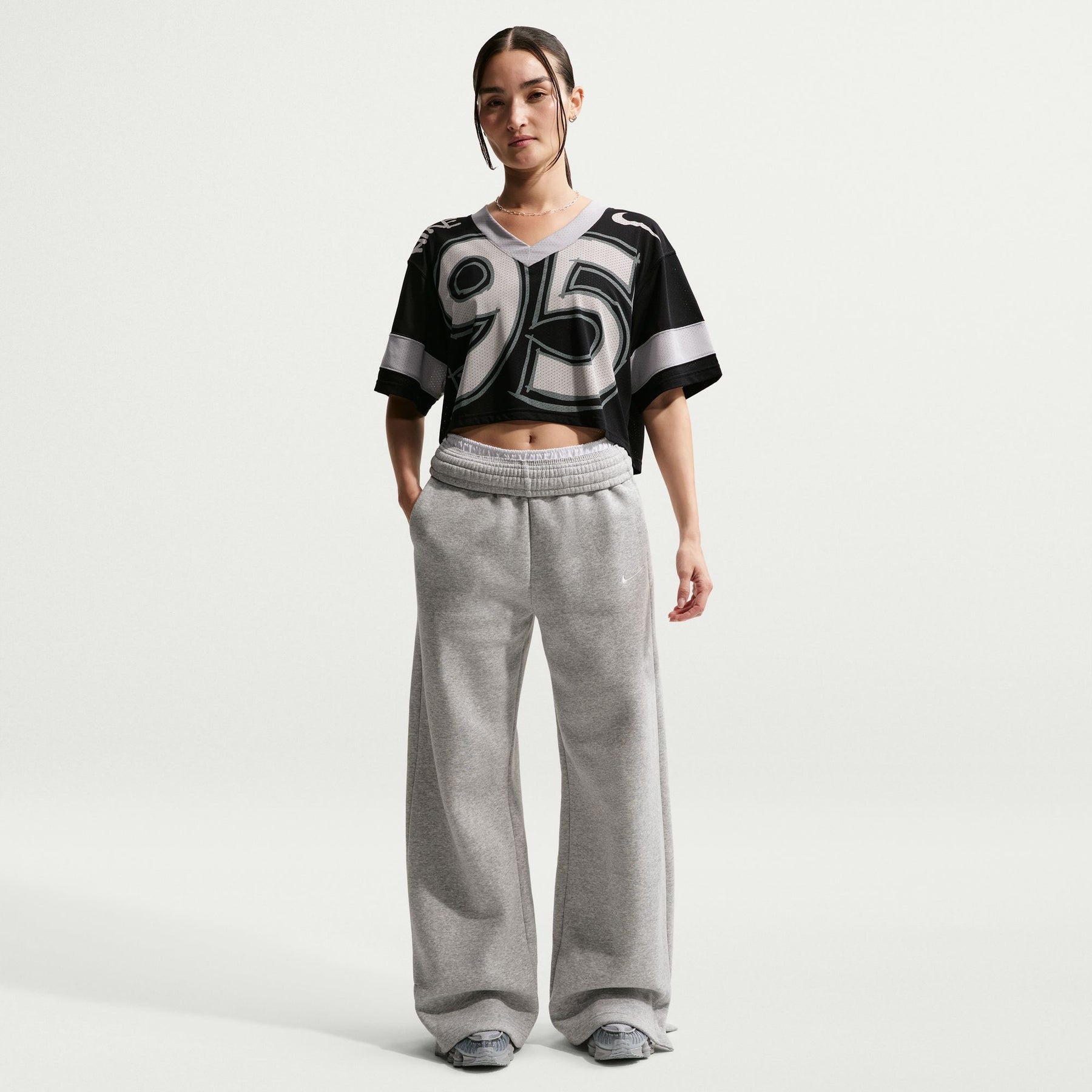 Áo Tay Ngắn Thể Thao Thời Trang Nữ Nike As W Nsw Crop Jersey