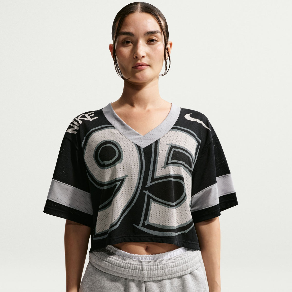Áo Tay Ngắn Thể Thao Thời Trang Nữ Nike As W Nsw Crop Jersey